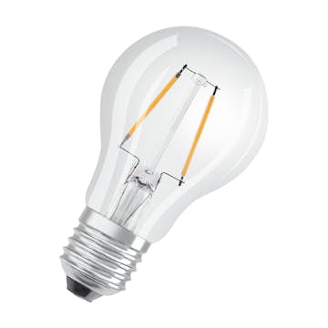 LED-Lampa Osram Normal (15) E27 Klar 827 Box Cl A