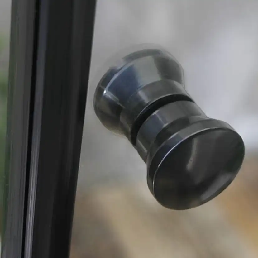 Duschhörn Bathlife Mångsidig Rak Dörr + Rak Dörr Svart