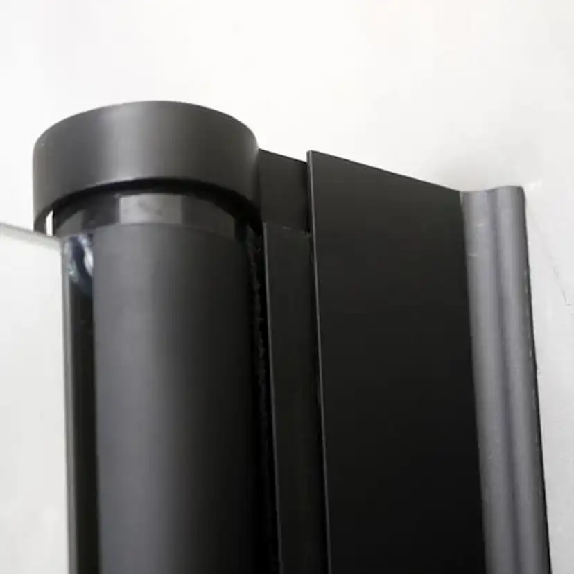 Duschhörn Bathlife Mångsidig Rak Dörr + Rak Dörr Svart