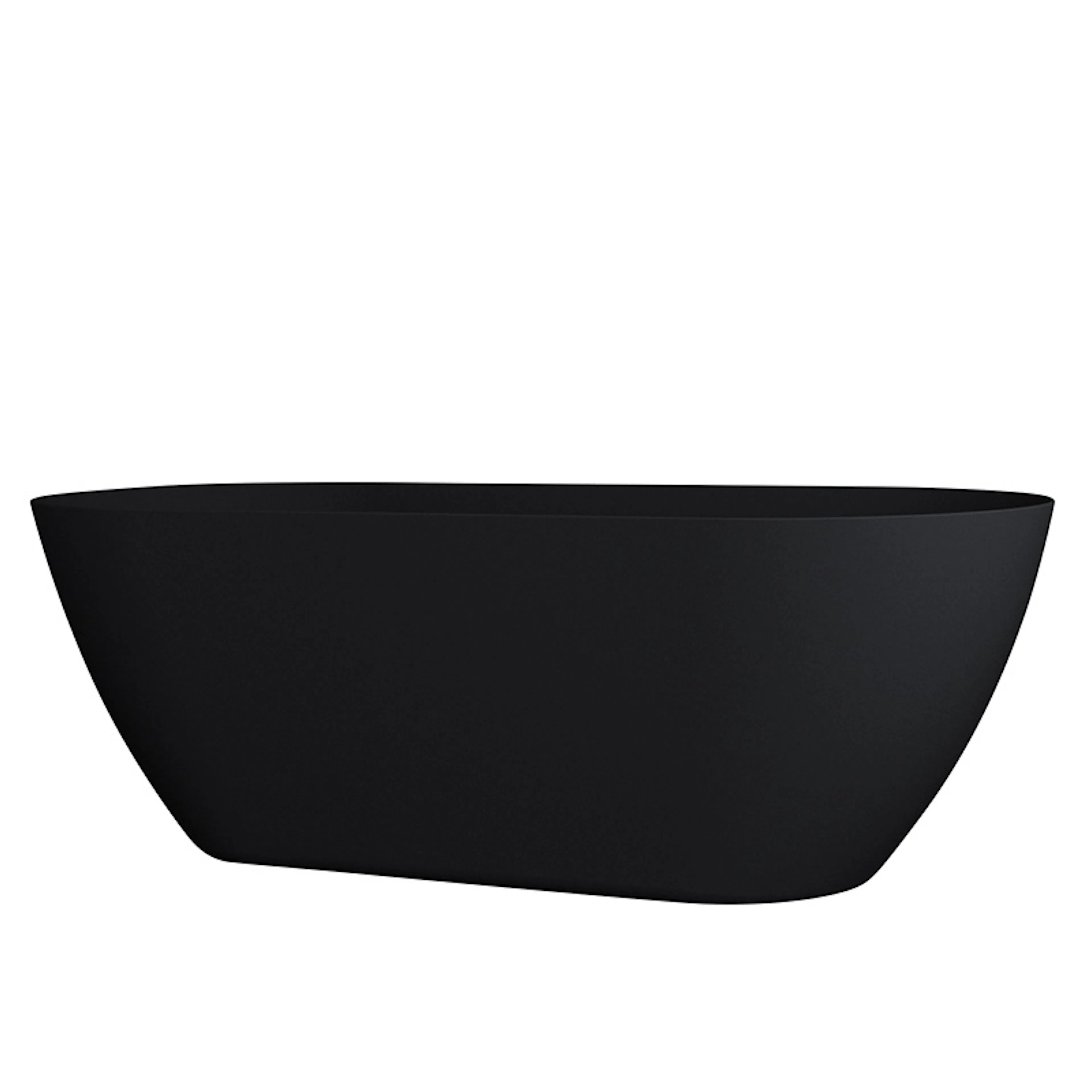 Badkar Bathlife Stillsam Mattsvart