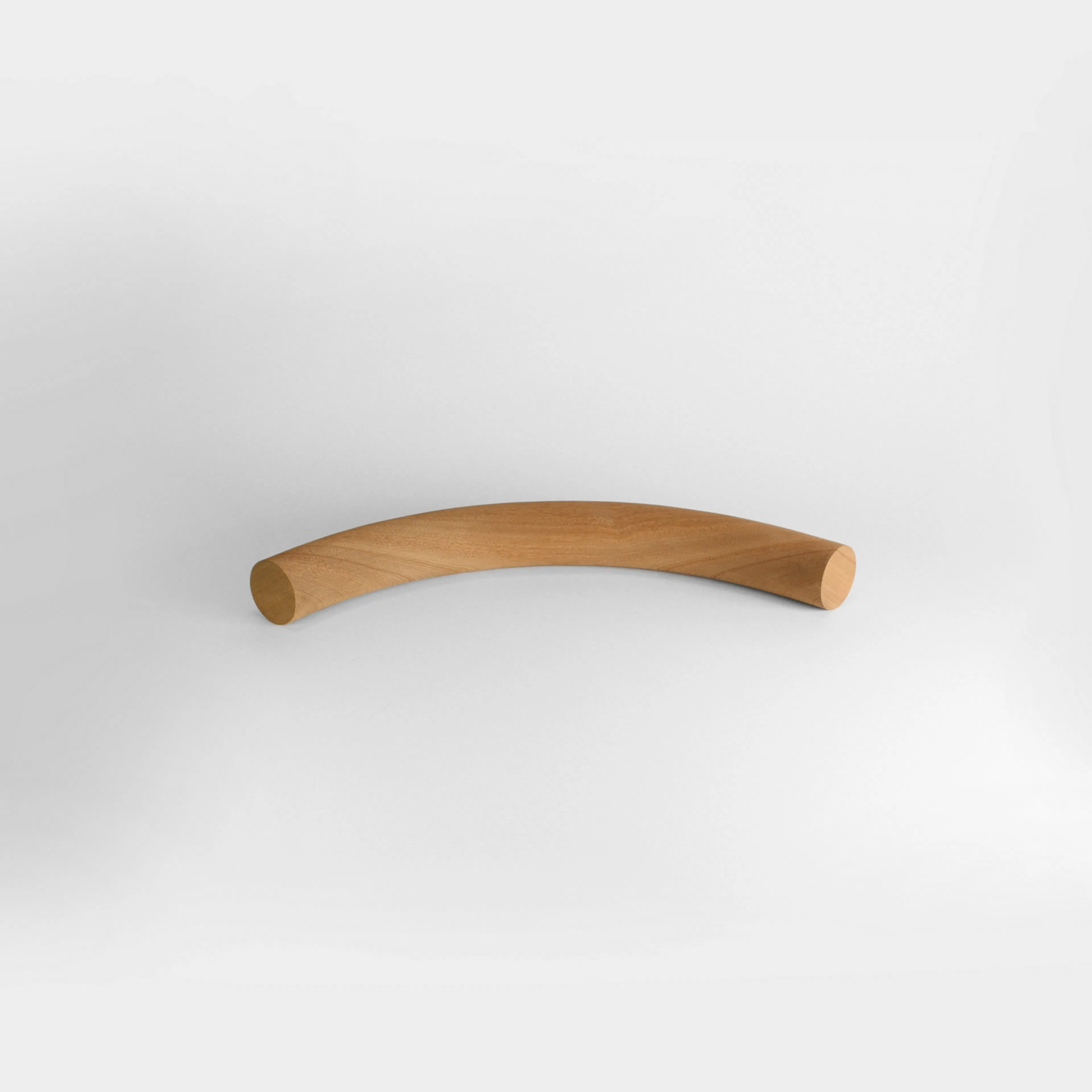 Hörnböj Herrljunga Ledstångsfabrik Stigande Obehandlad Mahogny