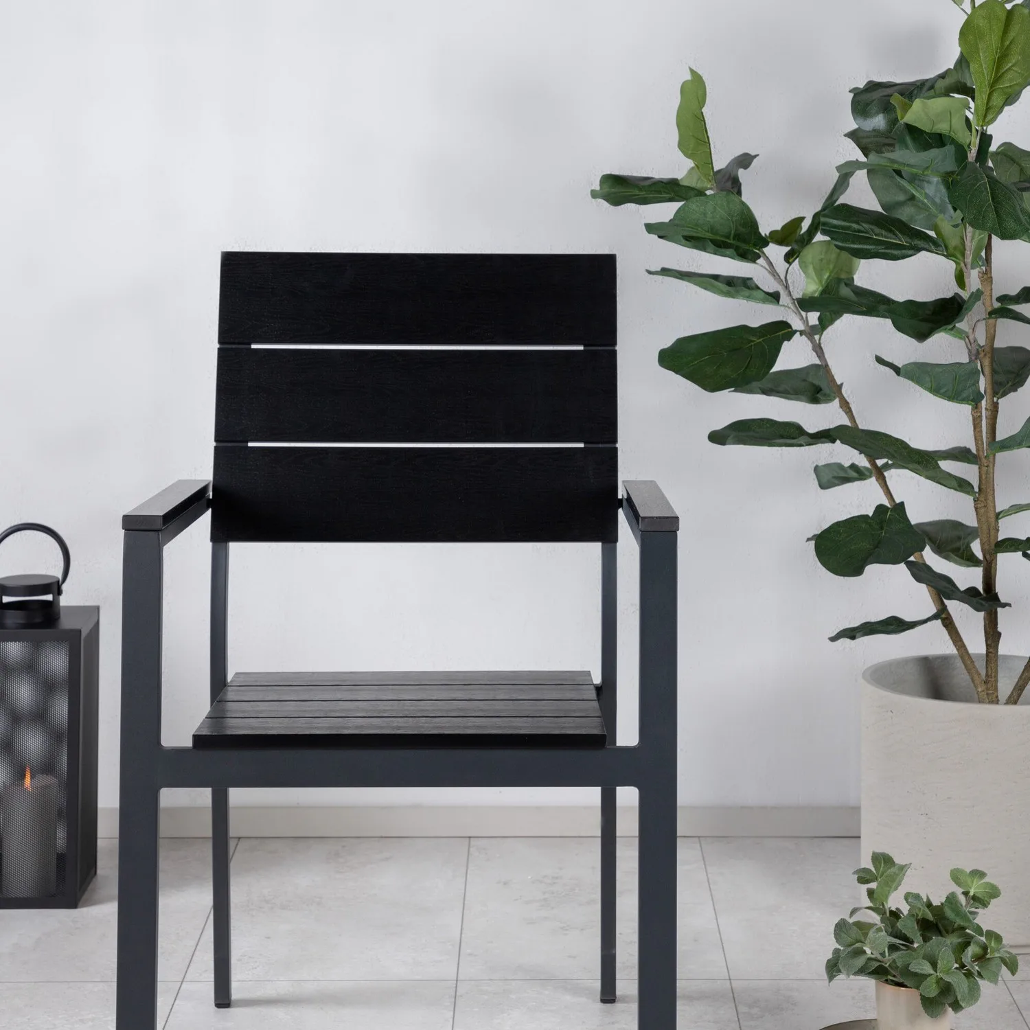 Trädgårdsstol Venture Home Lova Stapelbar Utomhus