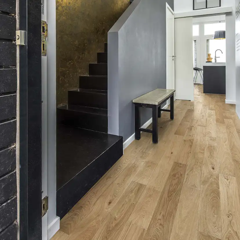 Parkettgolv Kährs Cornwall Mattlackad Borstad Ek 1-stav