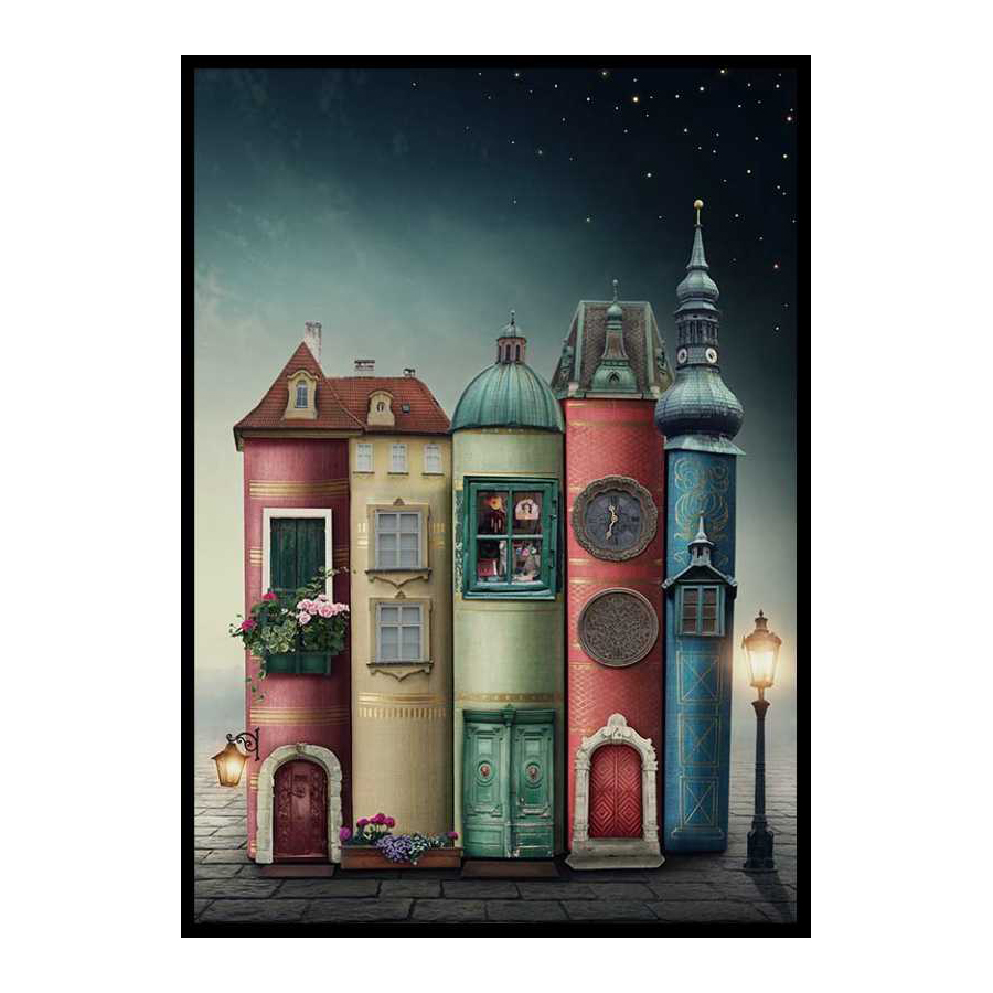 Poster Gallerix House Of Books