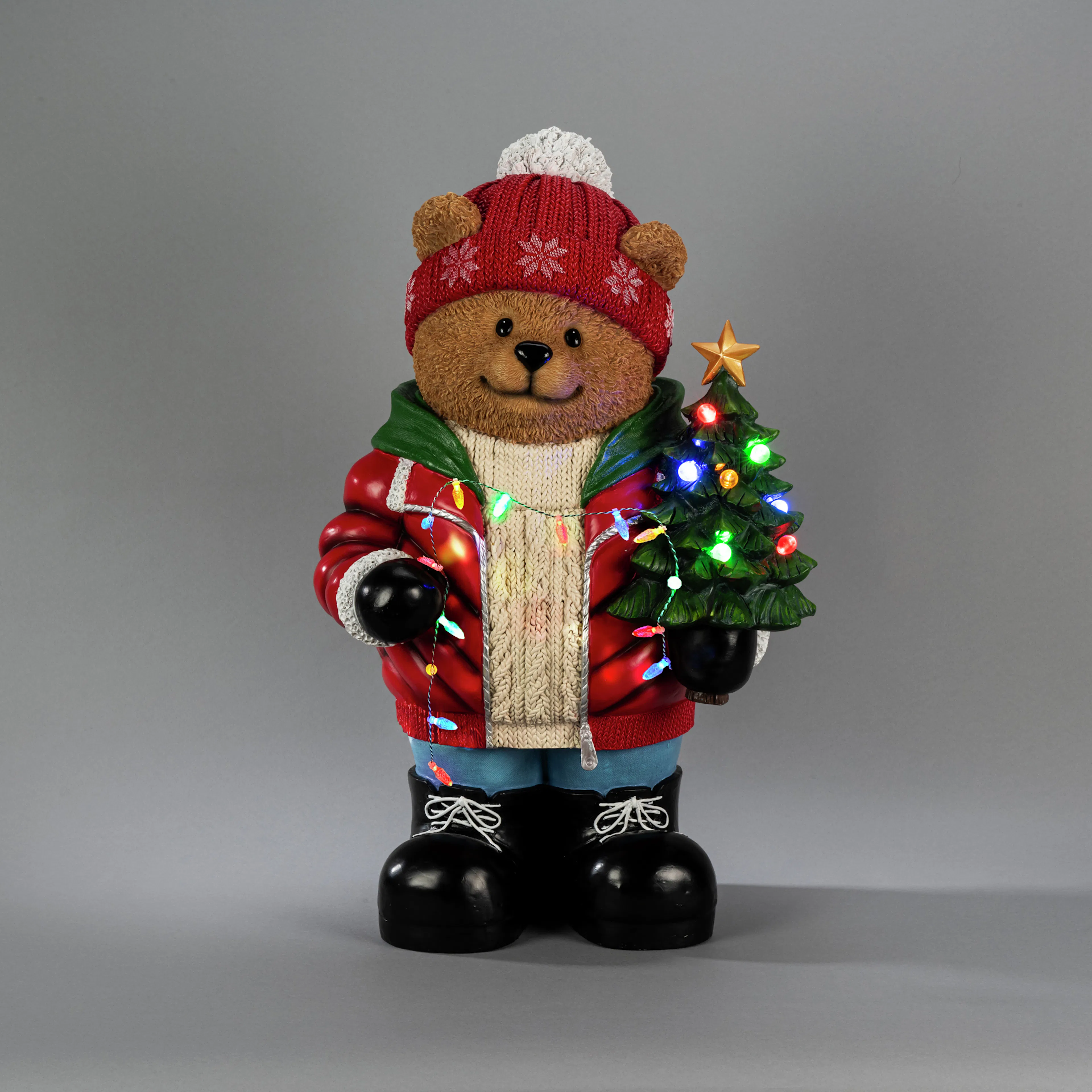 Juldekoration Gnosjö Konstsmide Teddybjörn LED Utomhus