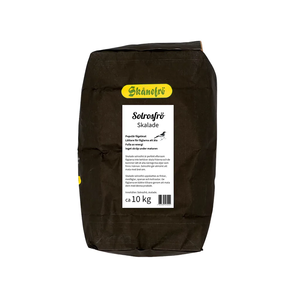 Solrosfrö Skånefrö Skalad 10kg