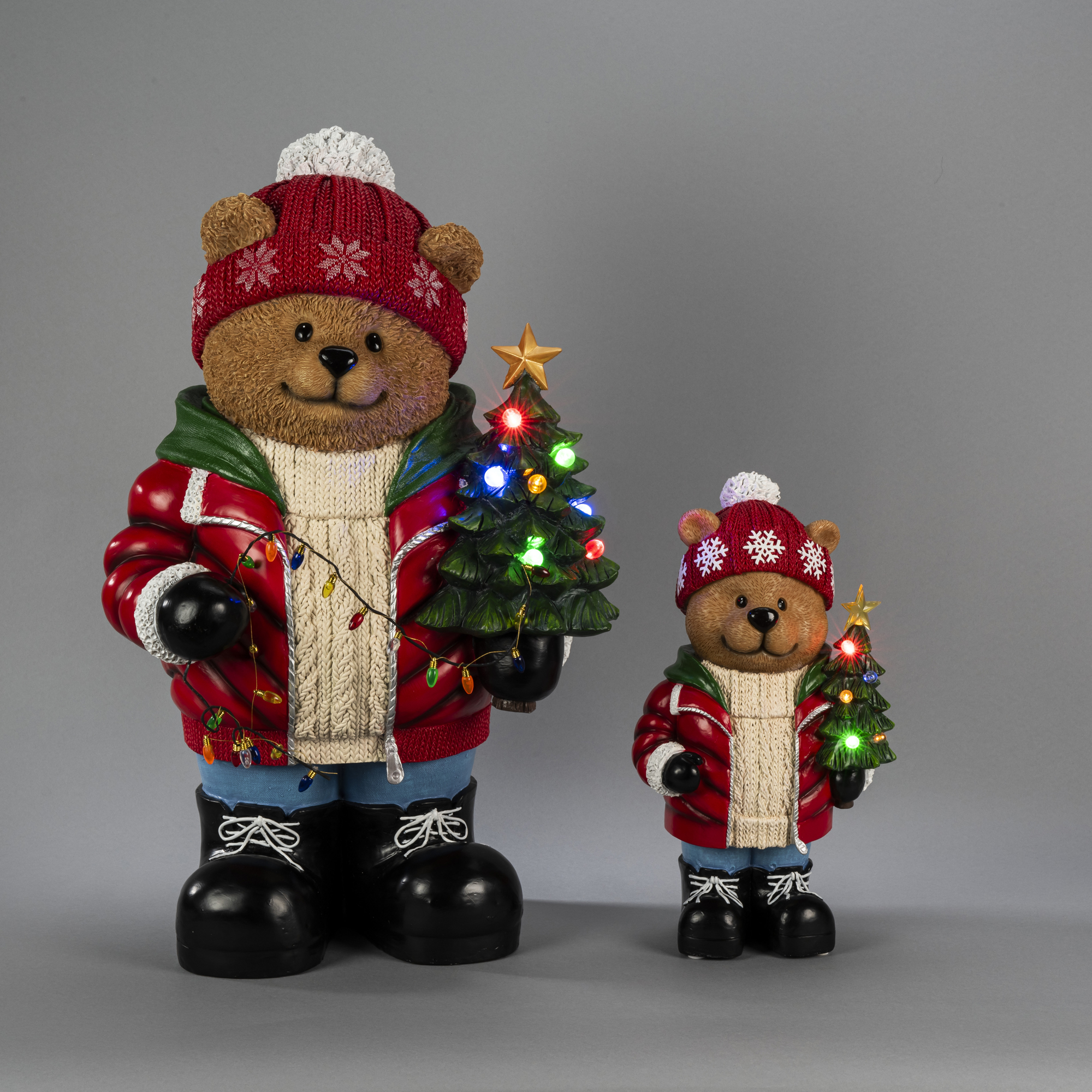 Juldekoration Gnosjö Konstsmide Teddybjörn LED Utomhus