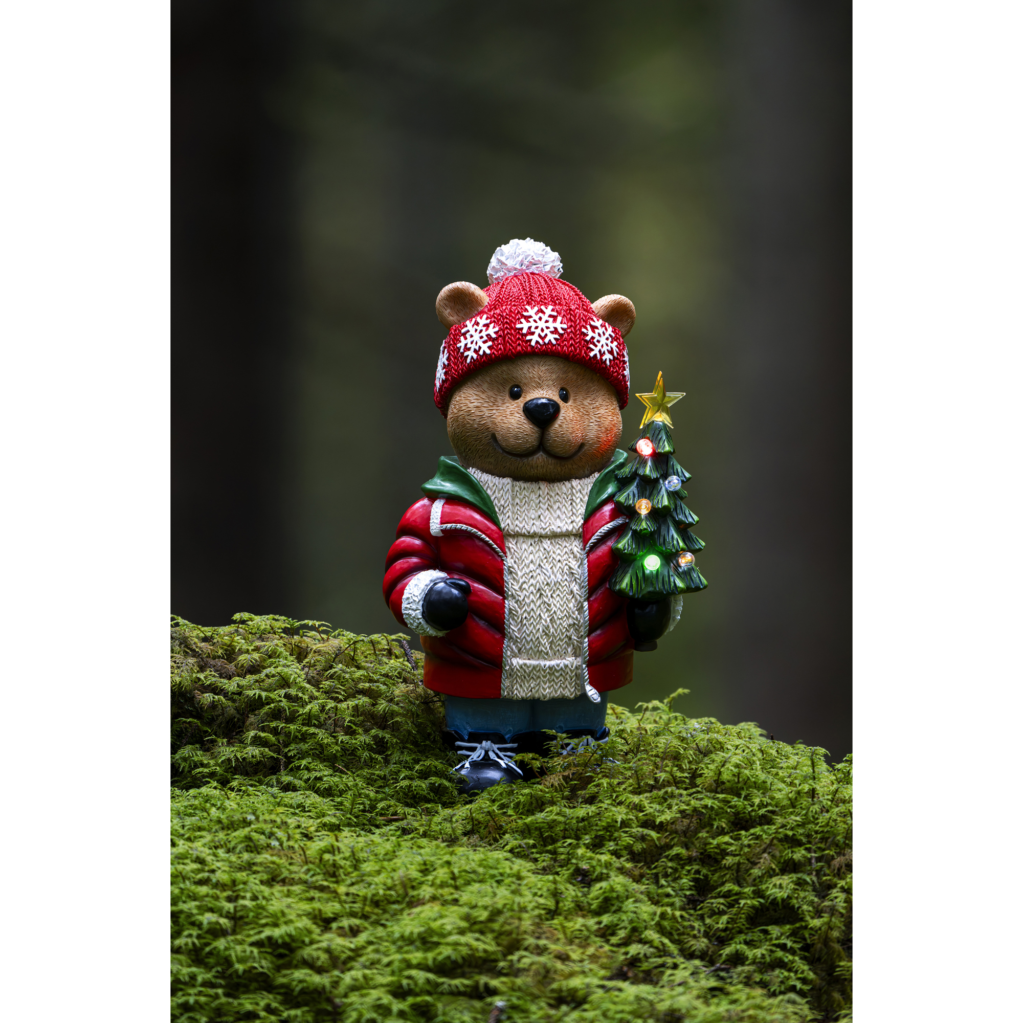 Juldekoration Gnosjö Konstsmide Teddybjörn LED Utomhus