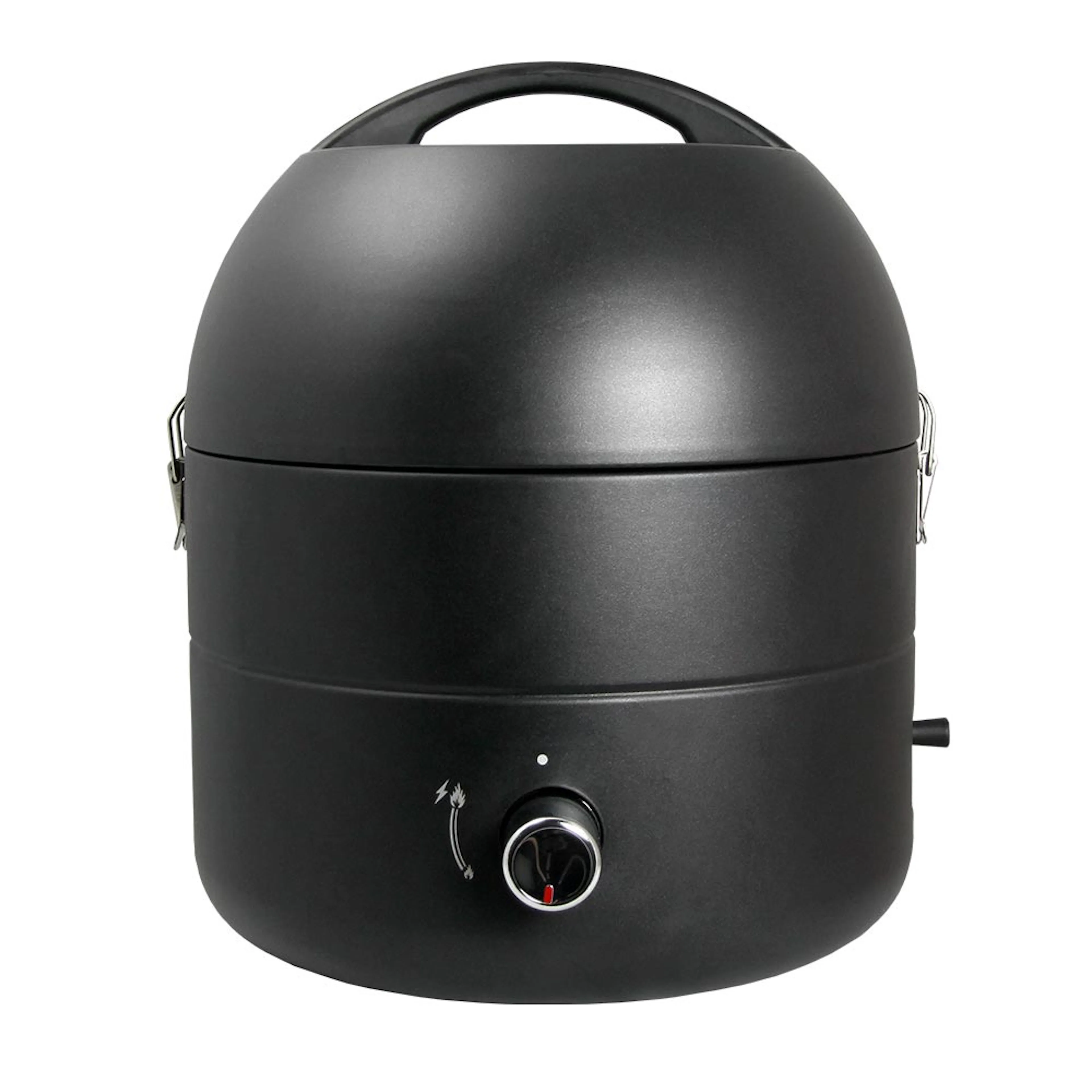 Portabel Gasolgrill Smart Living i Rostfritt Stål med Lock