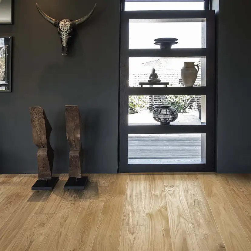 Parkettgolv Kährs Cornwall Mattlackad Borstad Ek 1-stav