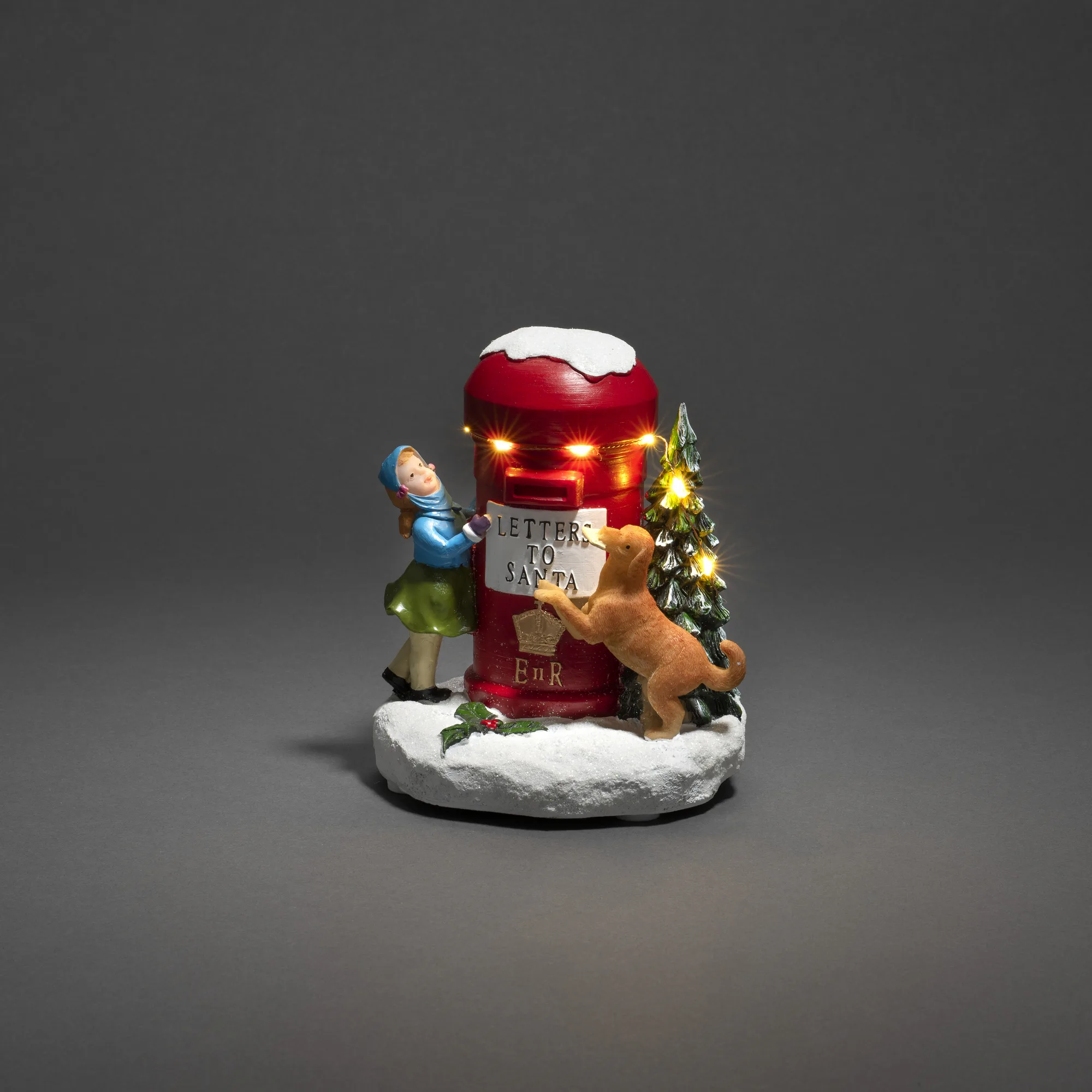 Julby Gnosjö Konstsmide Postlåda 6 LED