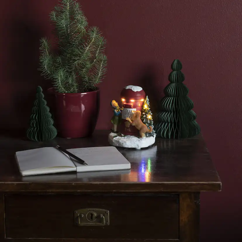 Julby Gnosjö Konstsmide Postlåda 6 LED