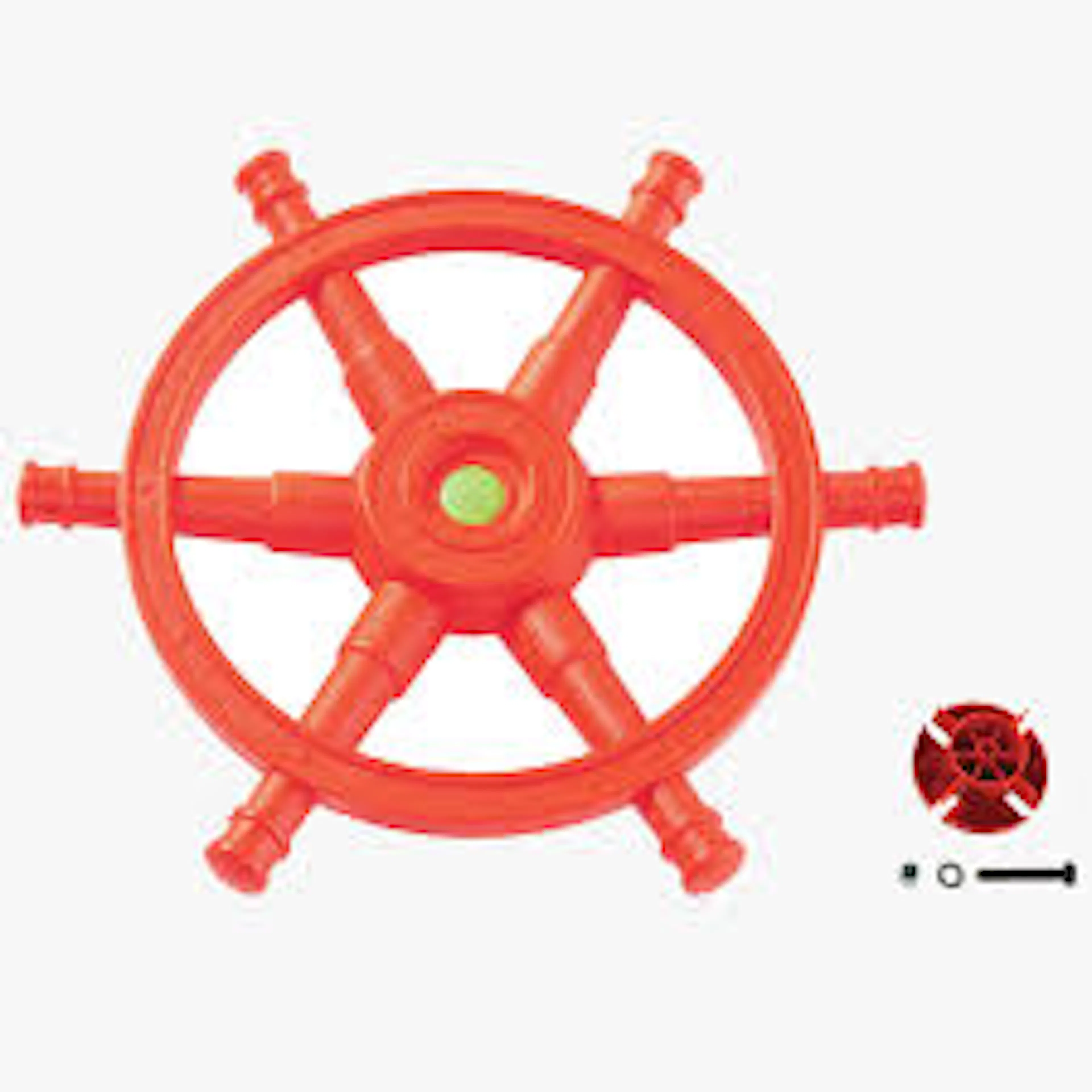 Lekplatsredskap Hörby Bruk Båtratt i Orange med Klickljud