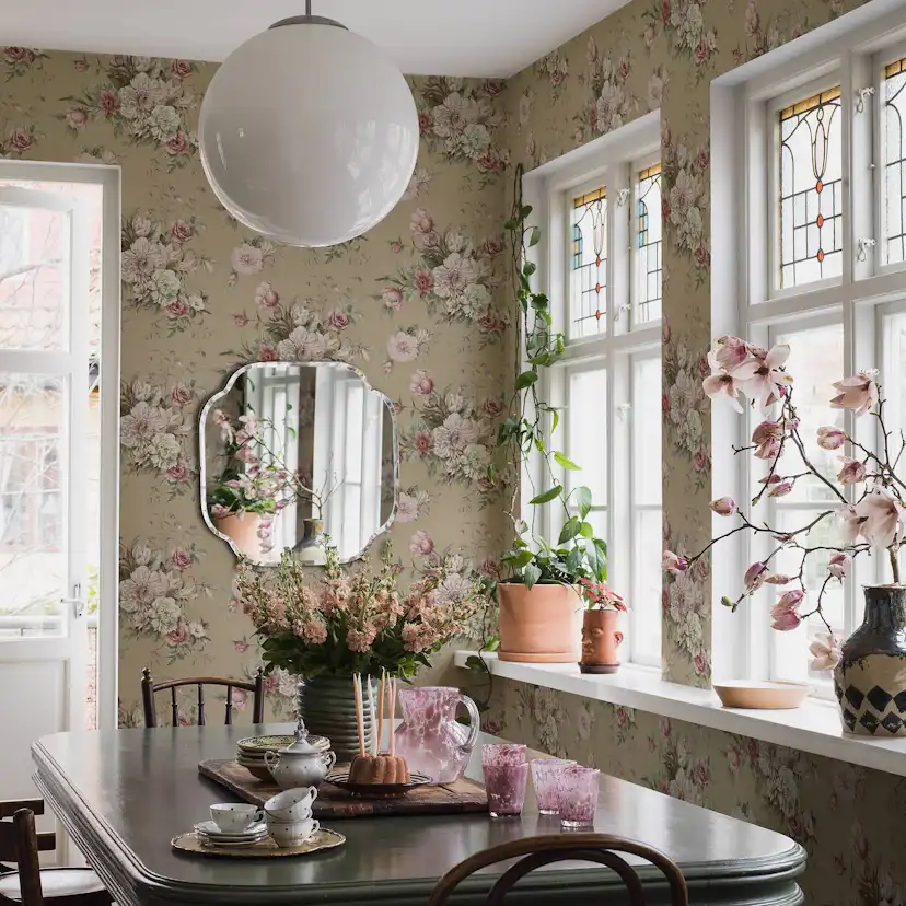 Tapet Boråstapeter Floral Charm 4250