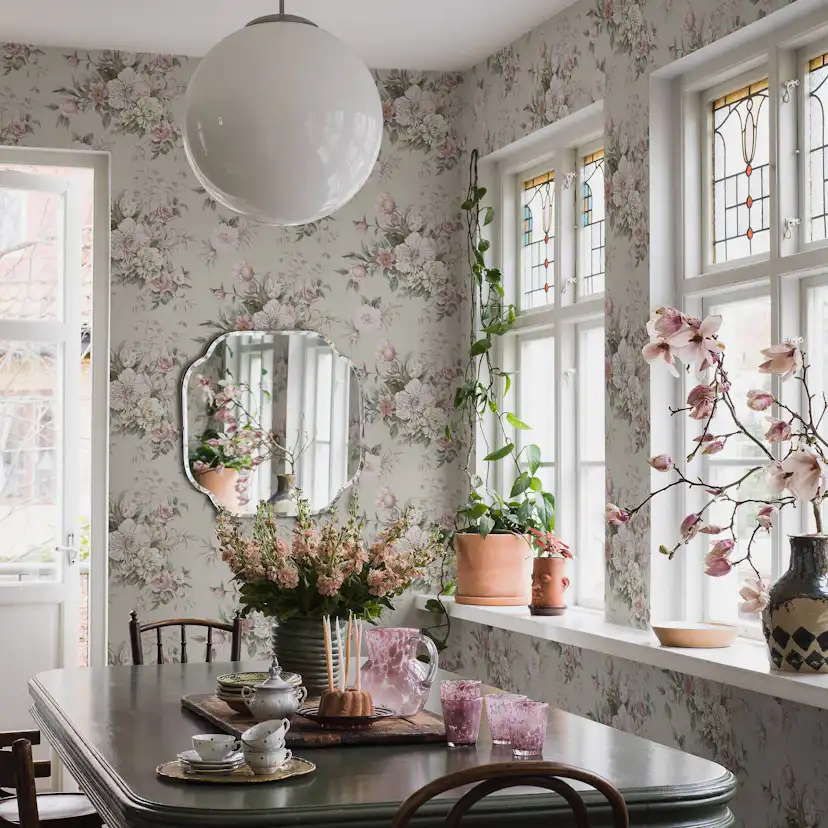 Tapet Boråstapeter Floral Charm 4252