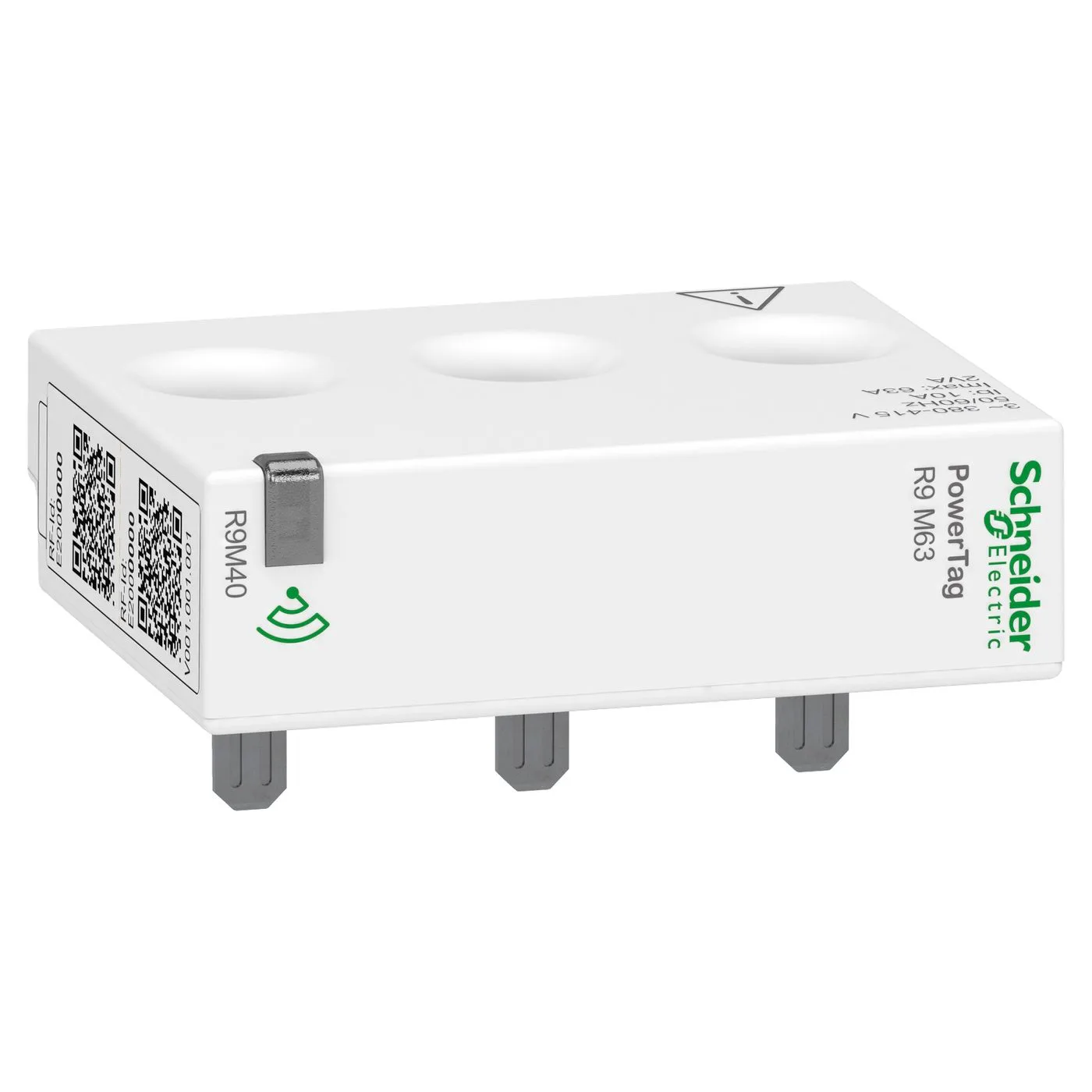 Energimätare Schneider Electric PowerTag Resi9 Flex ZigBee 3-pol + N, 63A för alla Dvärg/minibrytare Monoconnect