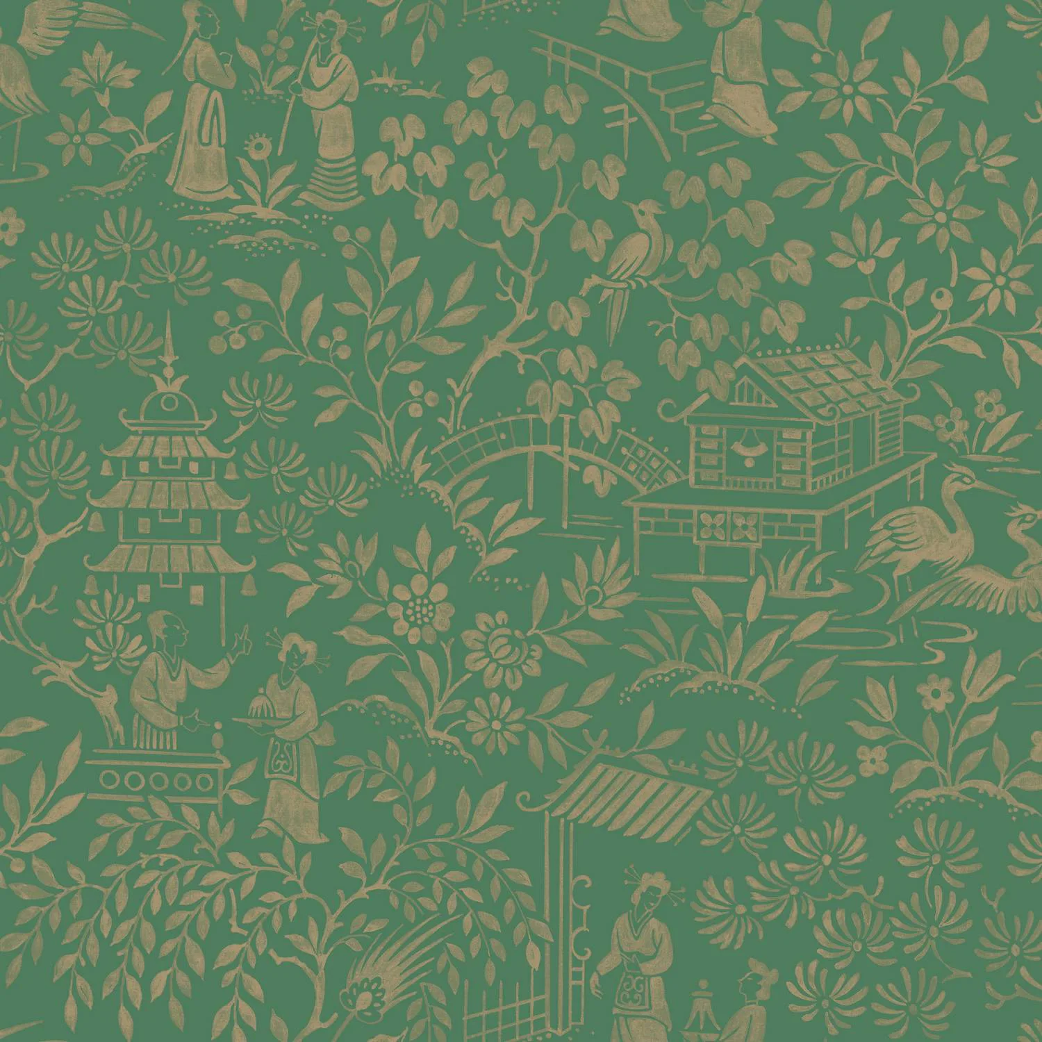 Tapet Boråstapeter Oriental Garden 4271