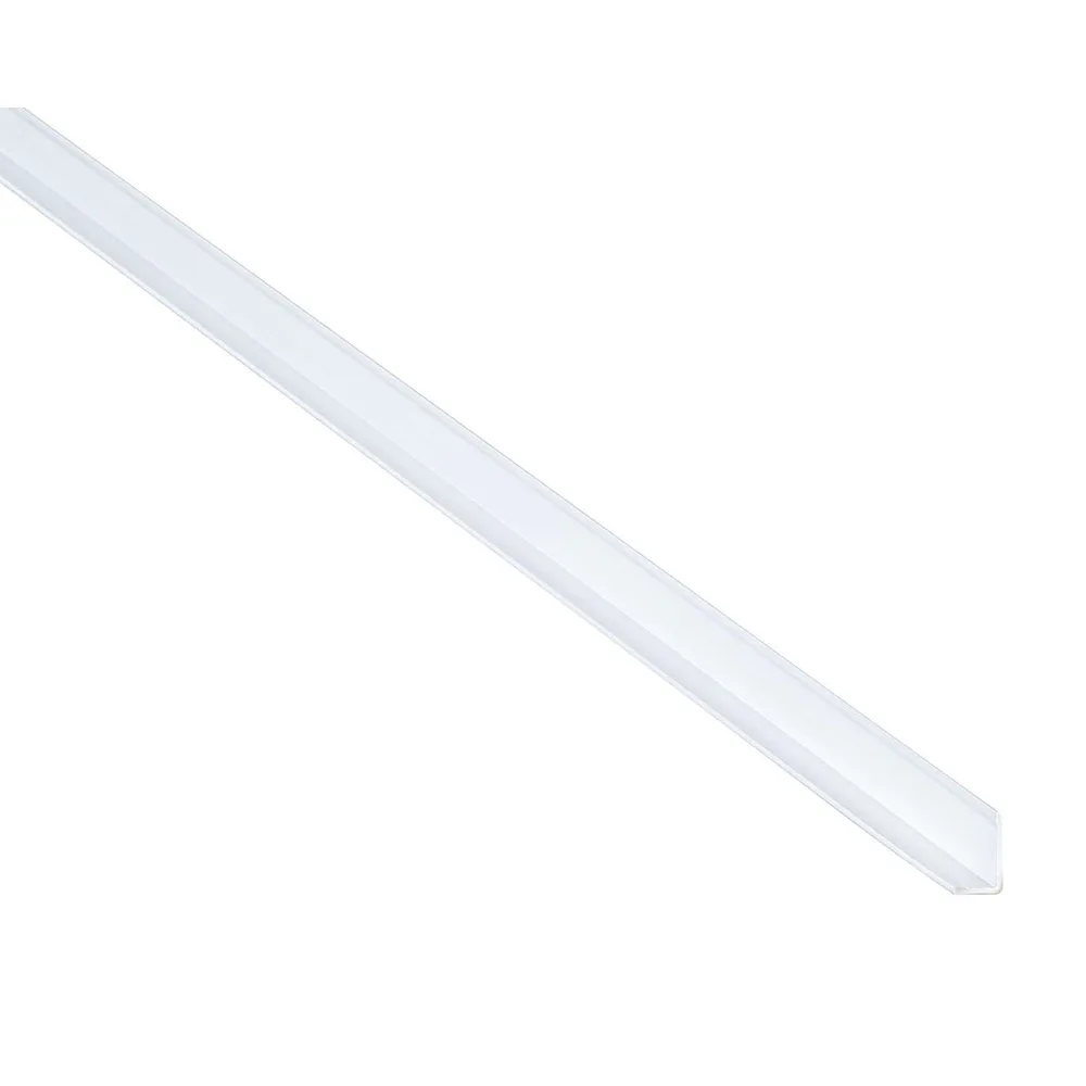 Tillbehör Fibo Stänkskyddsskivor L-list alu Vit 580mm