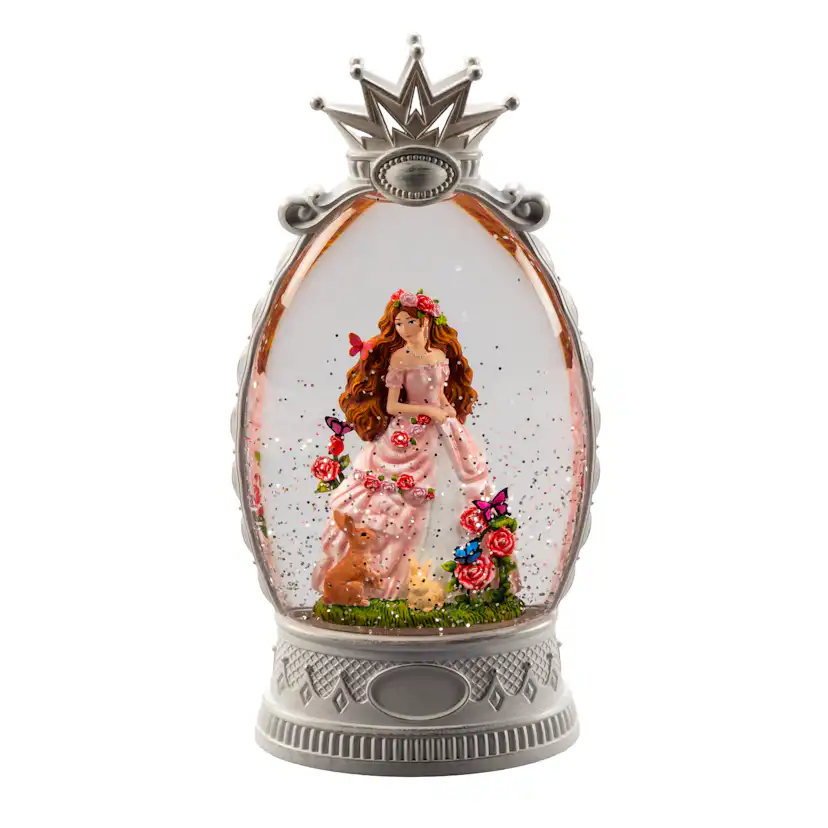 Snöglob Gnosjö Konstsmide Vattenfylld lykta Prinsessa LED
