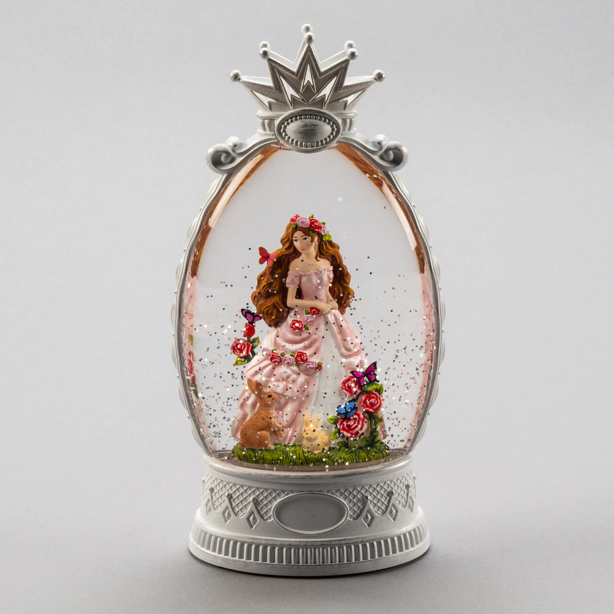 Snöglob Gnosjö Konstsmide Vattenfylld lykta Prinsessa LED