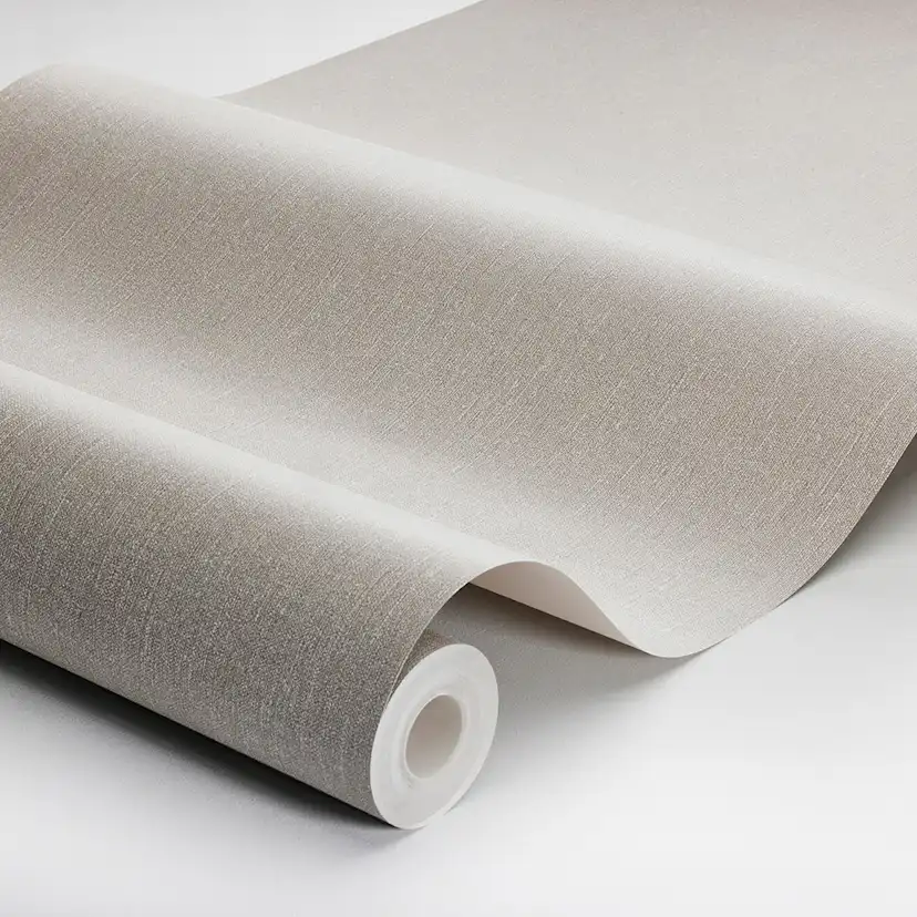 Tapet Boråstapeter Natural Linen 4312 EasyUp, Enfärgad Beige