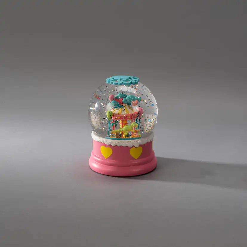 Snöglob Gnosjö Konstsmide Vattenfylld lykta Dino karusell LED