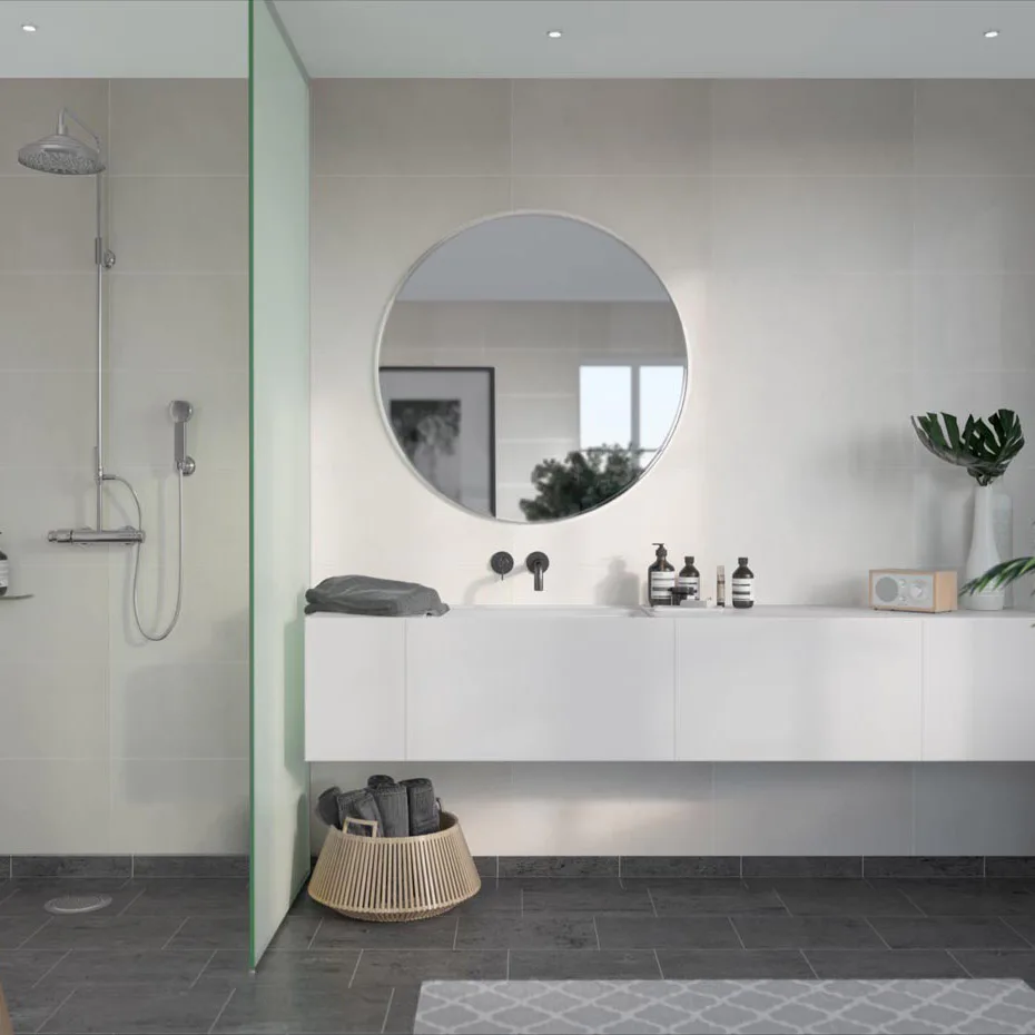 Våtrumsskiva Fibo Grey Cement 2145-M6030S