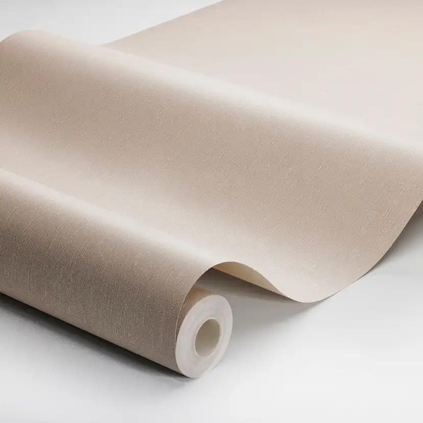 Tapet Boråstapeter Linen Rose Clay 4325 EasyUp, Enfärgad Rosa