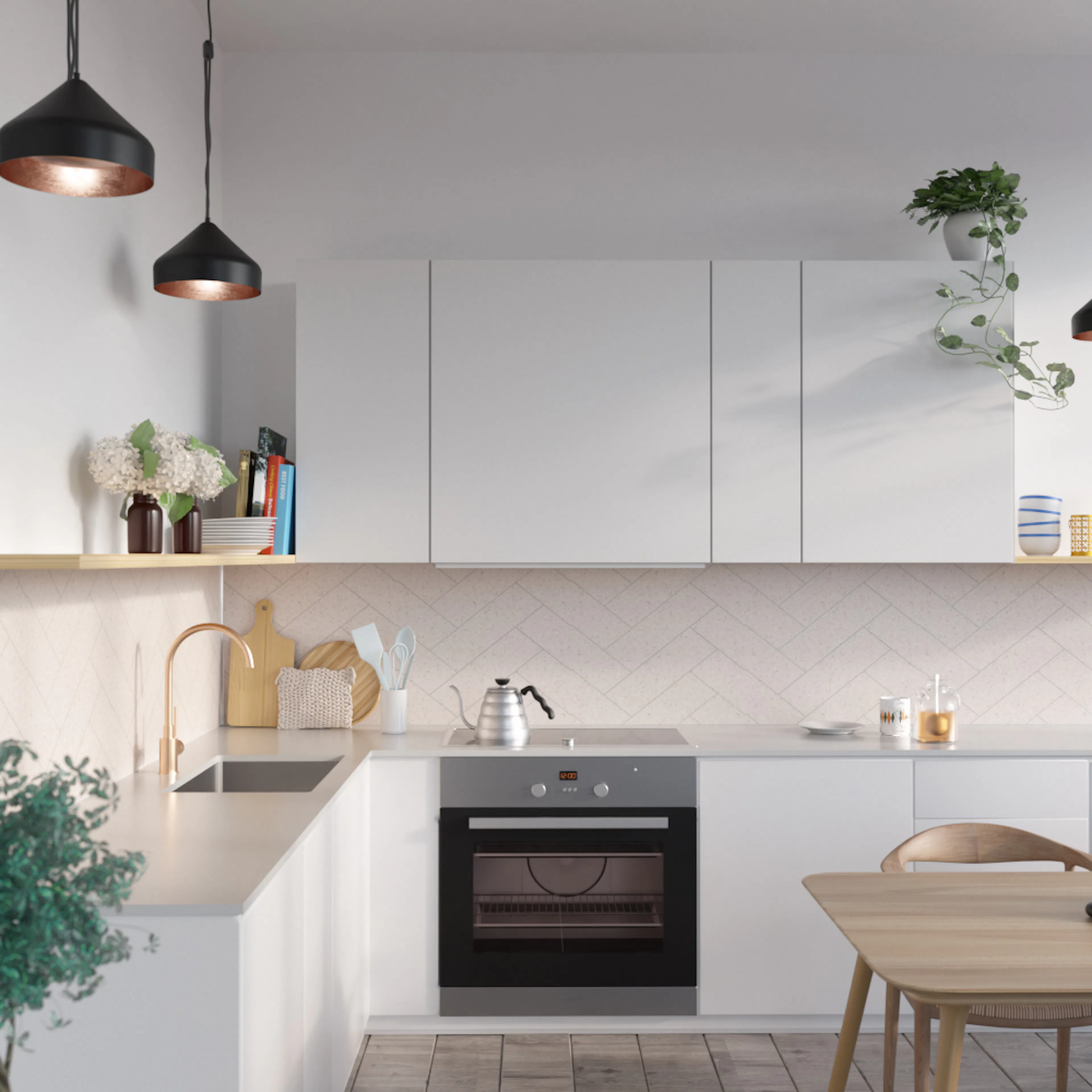 Stänkskyddsskiva Fibo Terrasso Light 4001-KM72 S