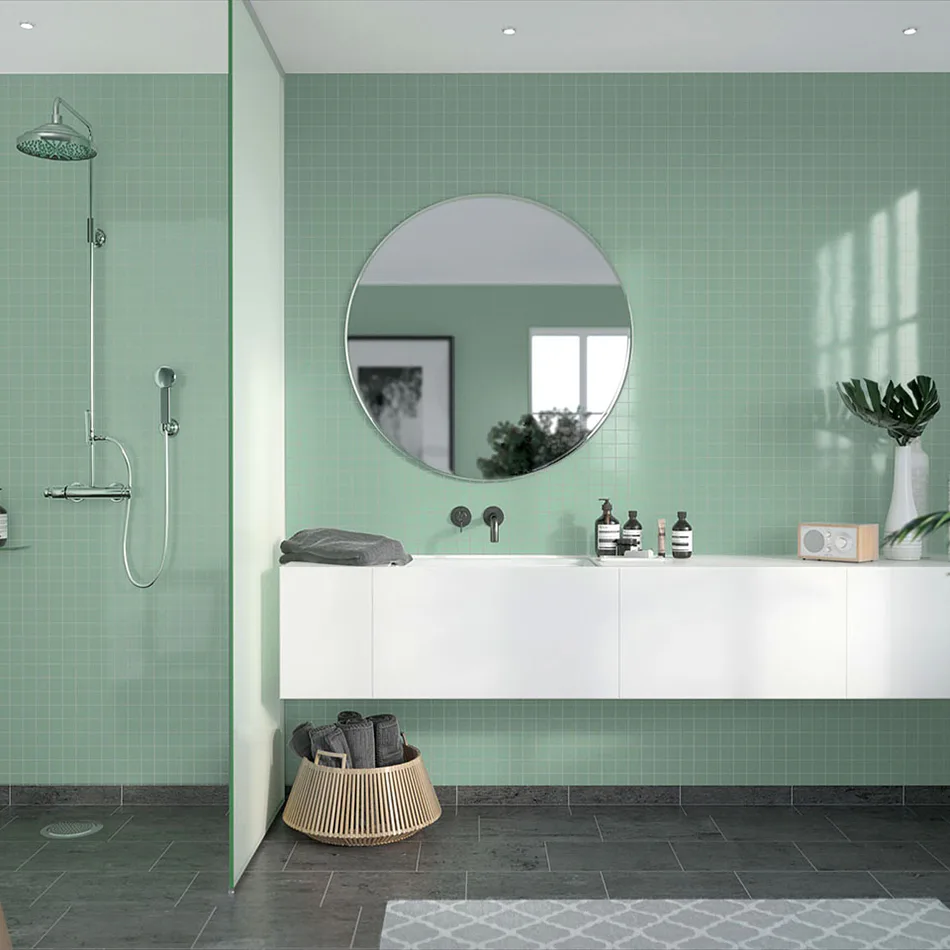 Våtrumsskiva Fibo Light Mint 4085-M0303 HG