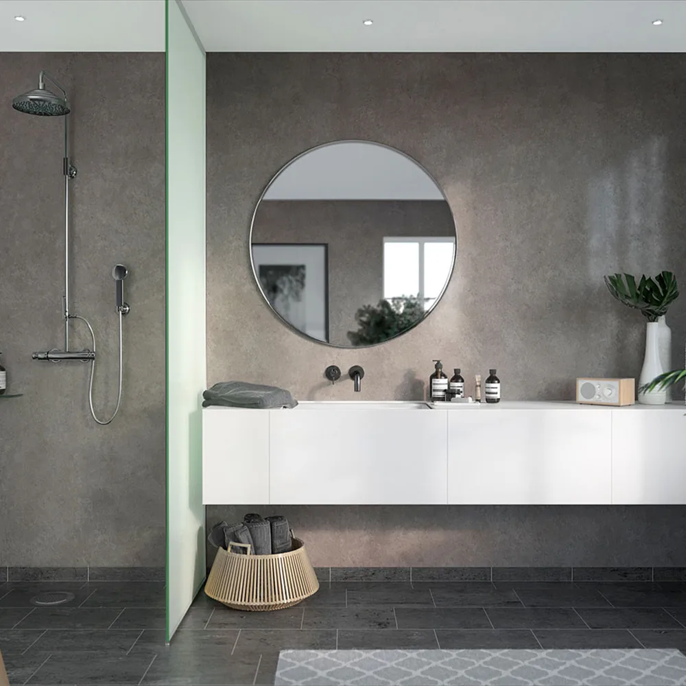 Våtrumsskiva Fibo Grey Sahara 4746-M00 STN