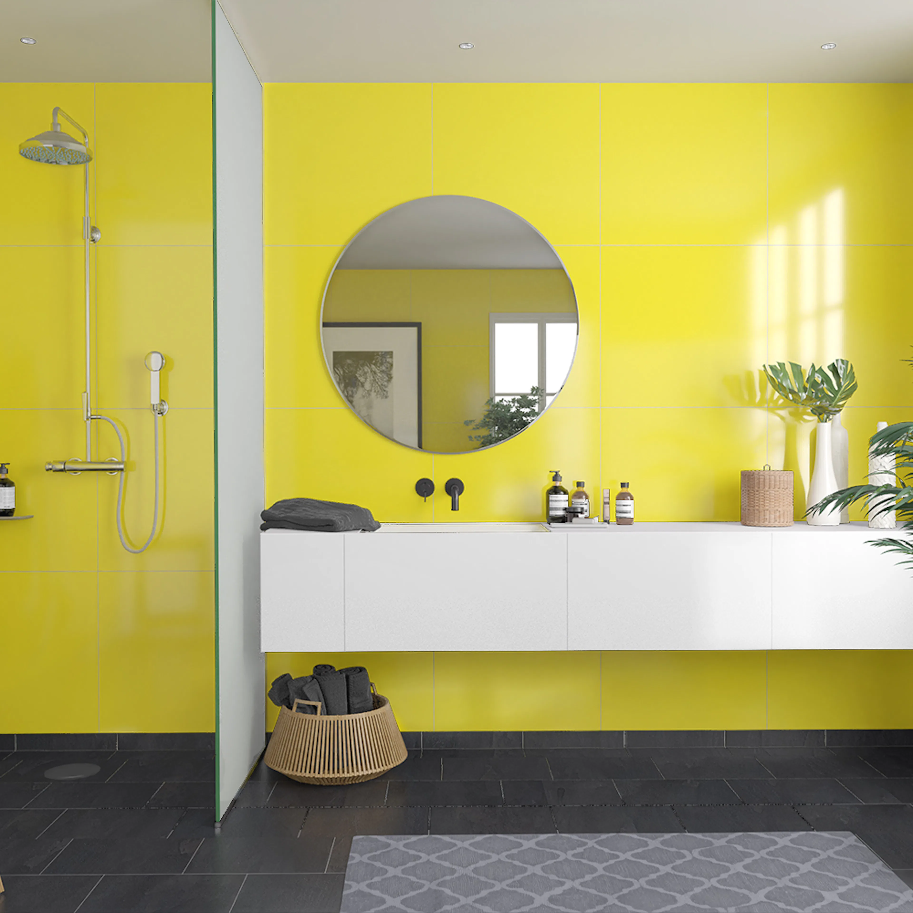 Våtrumsskiva Fibo Yellow 5223-M6060 HG