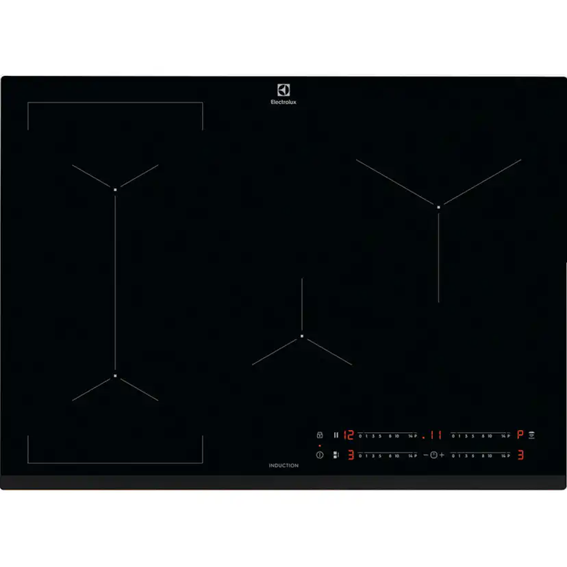 Induktionshäll Electrolux FlexiBridge HOB750MF Svart med Smarta Funktioner
