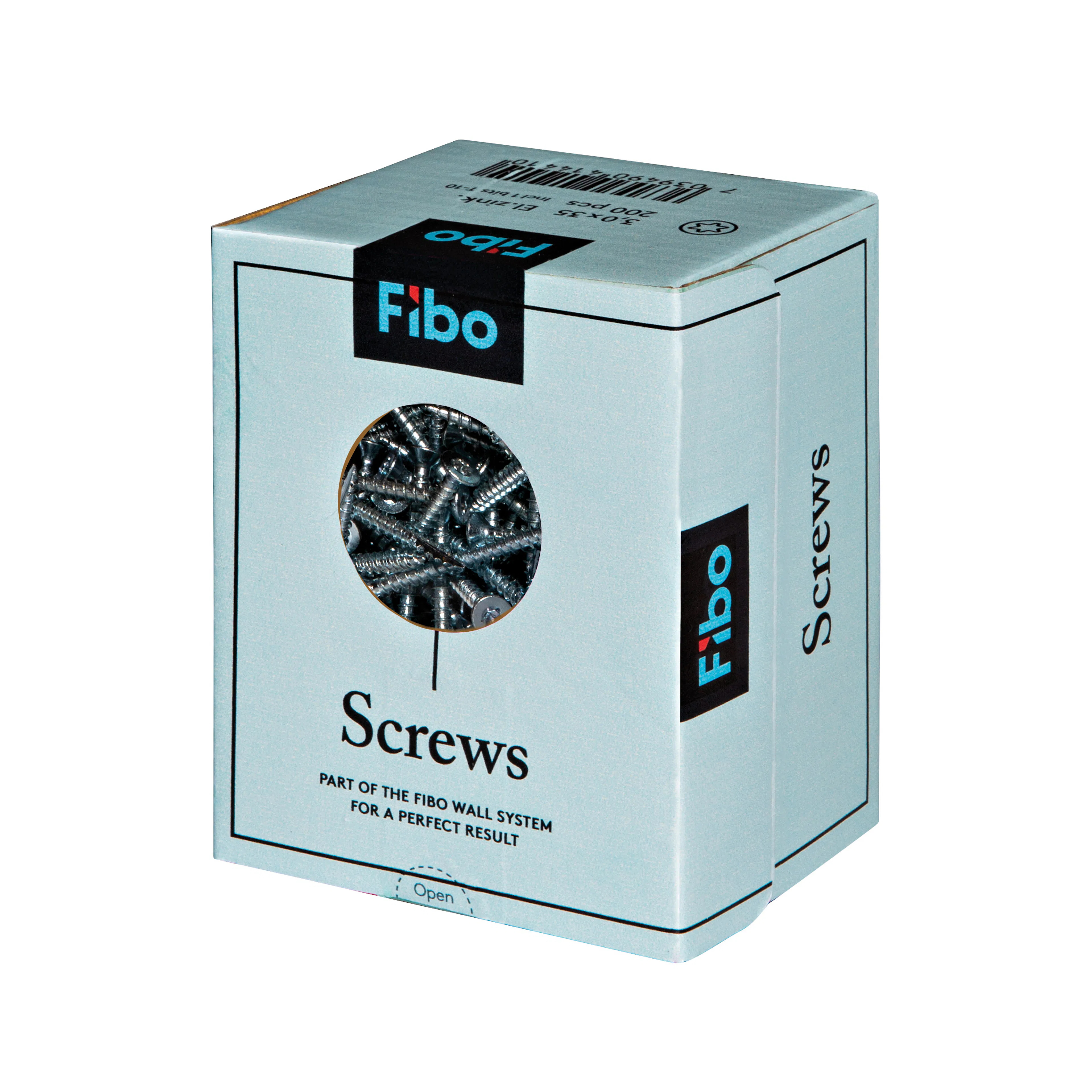 Monteringsskruvar Fibo för Plåtregel  200st/frp