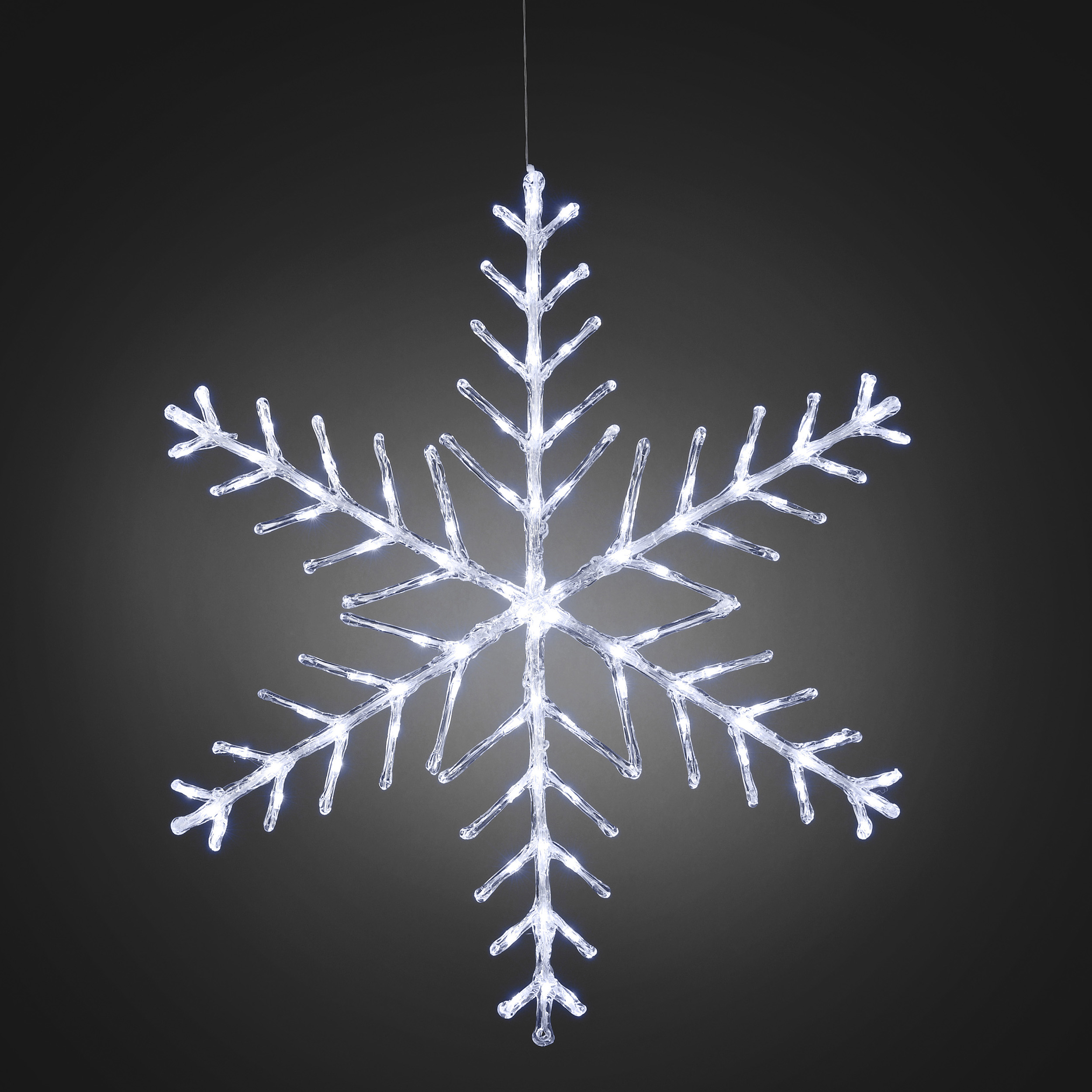 Dekorationsbelysning Gnosjö Konstsmide Snöflinga LED