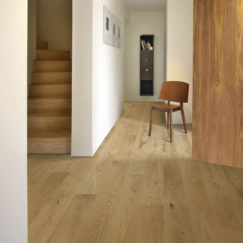 Parkettgolv Kährs Cornwall Mattlackad Borstad Ek 1-stav