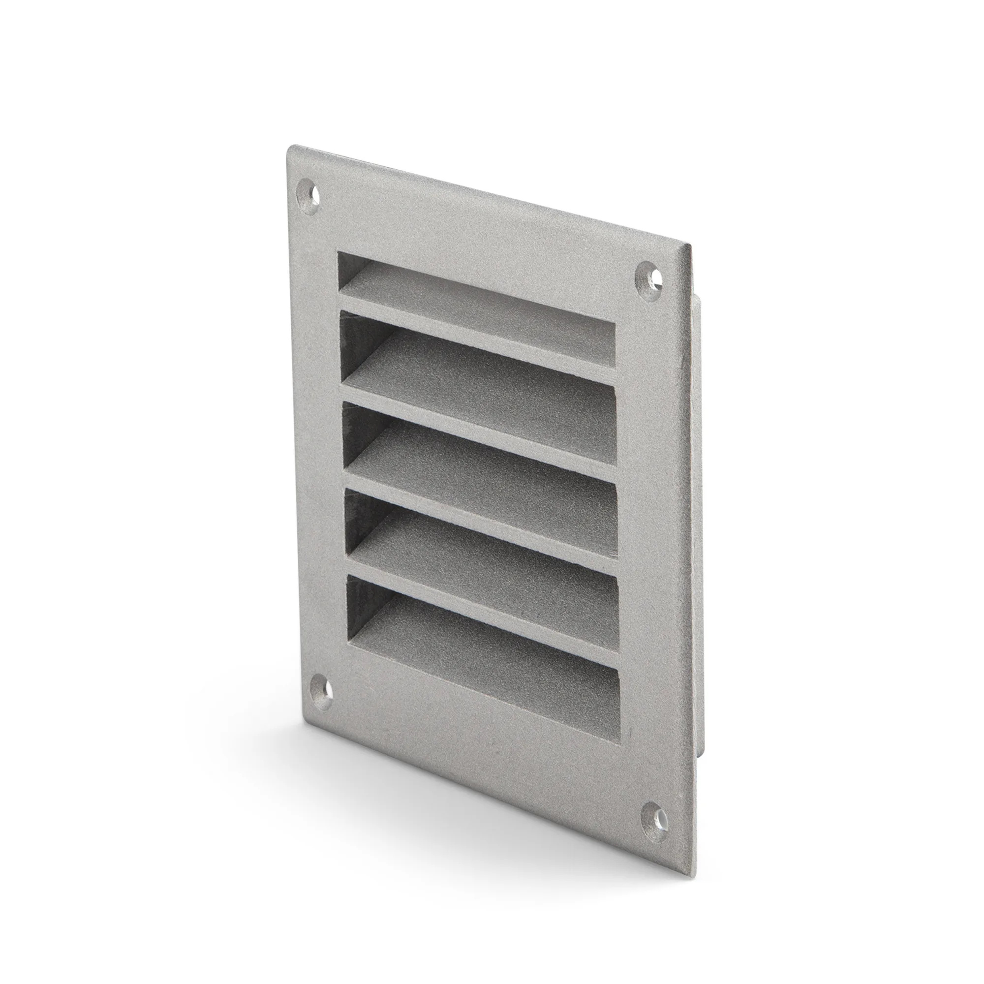 Ytterväggsgaller Fresh Gjuten Aluminium med Insektsnät Fyrkantigt