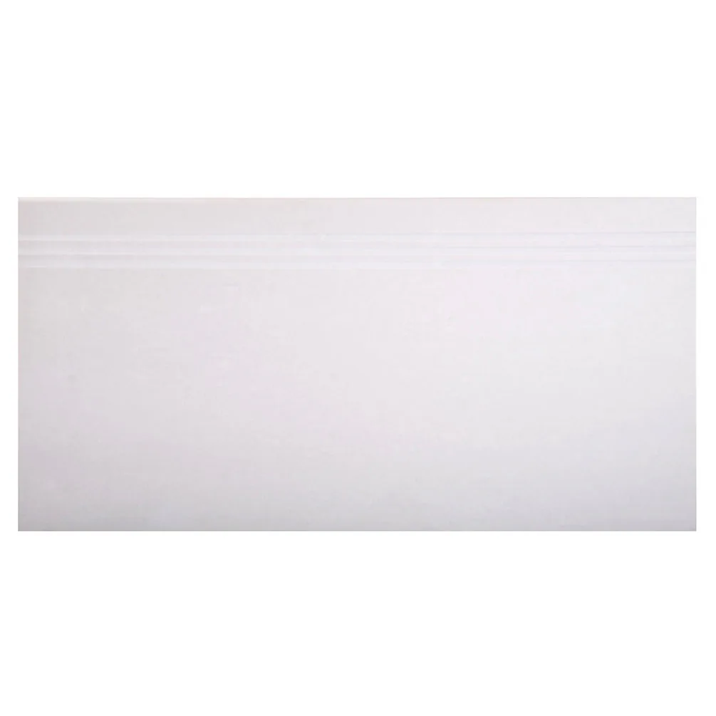 Klinker Arredo Fojs Collection Vit Matt 60x60 cm Trappsteg/Trappnos