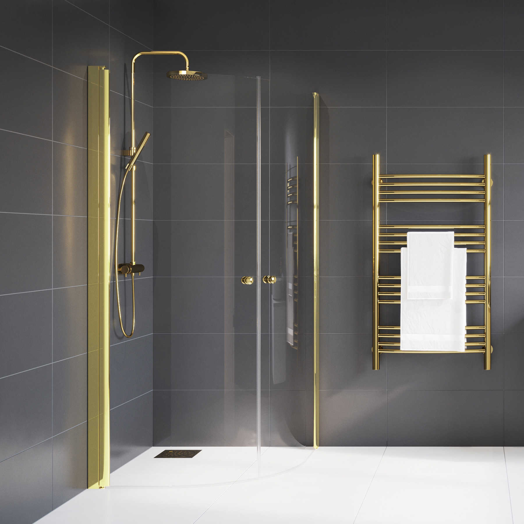 Takdusch Duschbyggarna Rondo 220