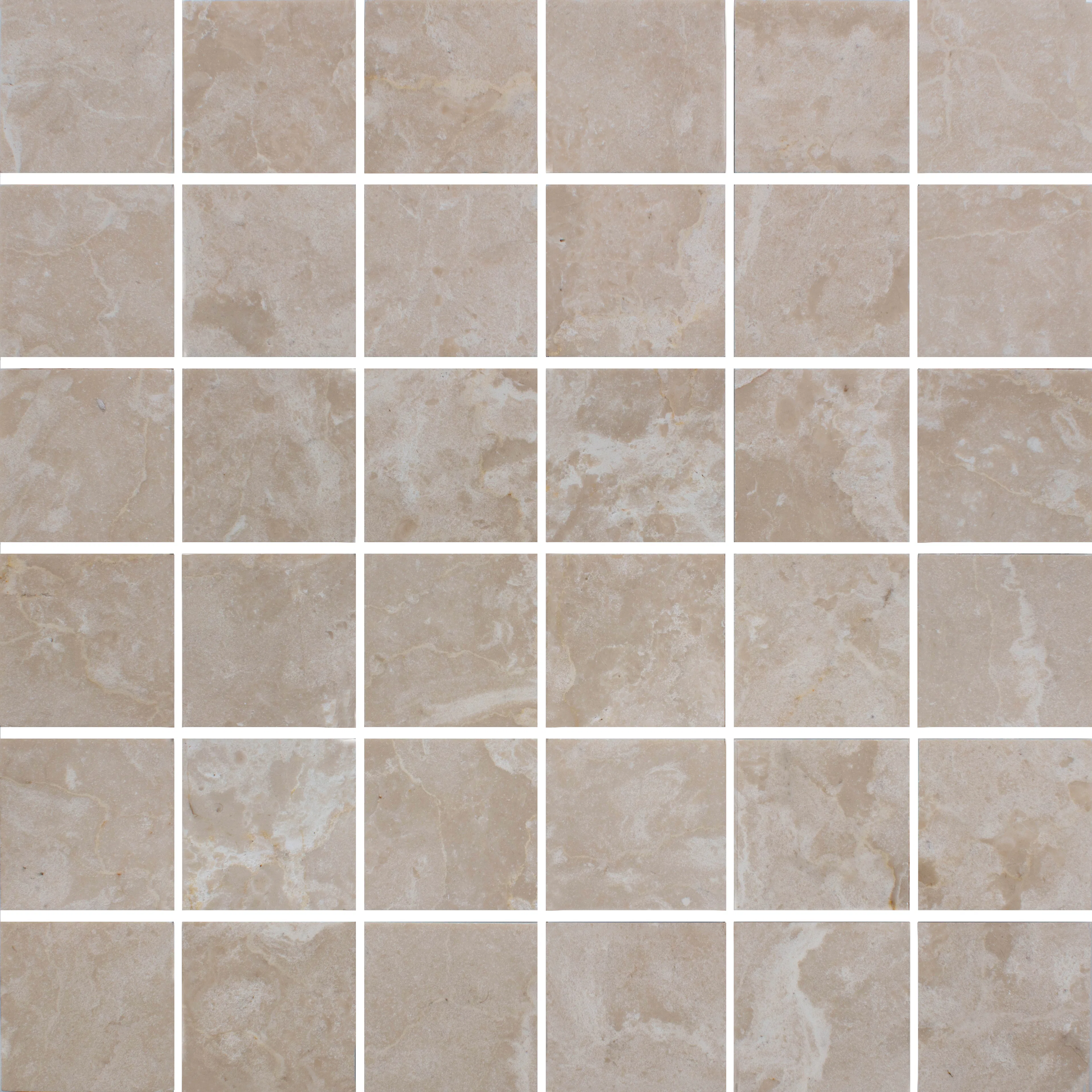 Marmor Arredo Bottocino Honed Beige 5x5 cm