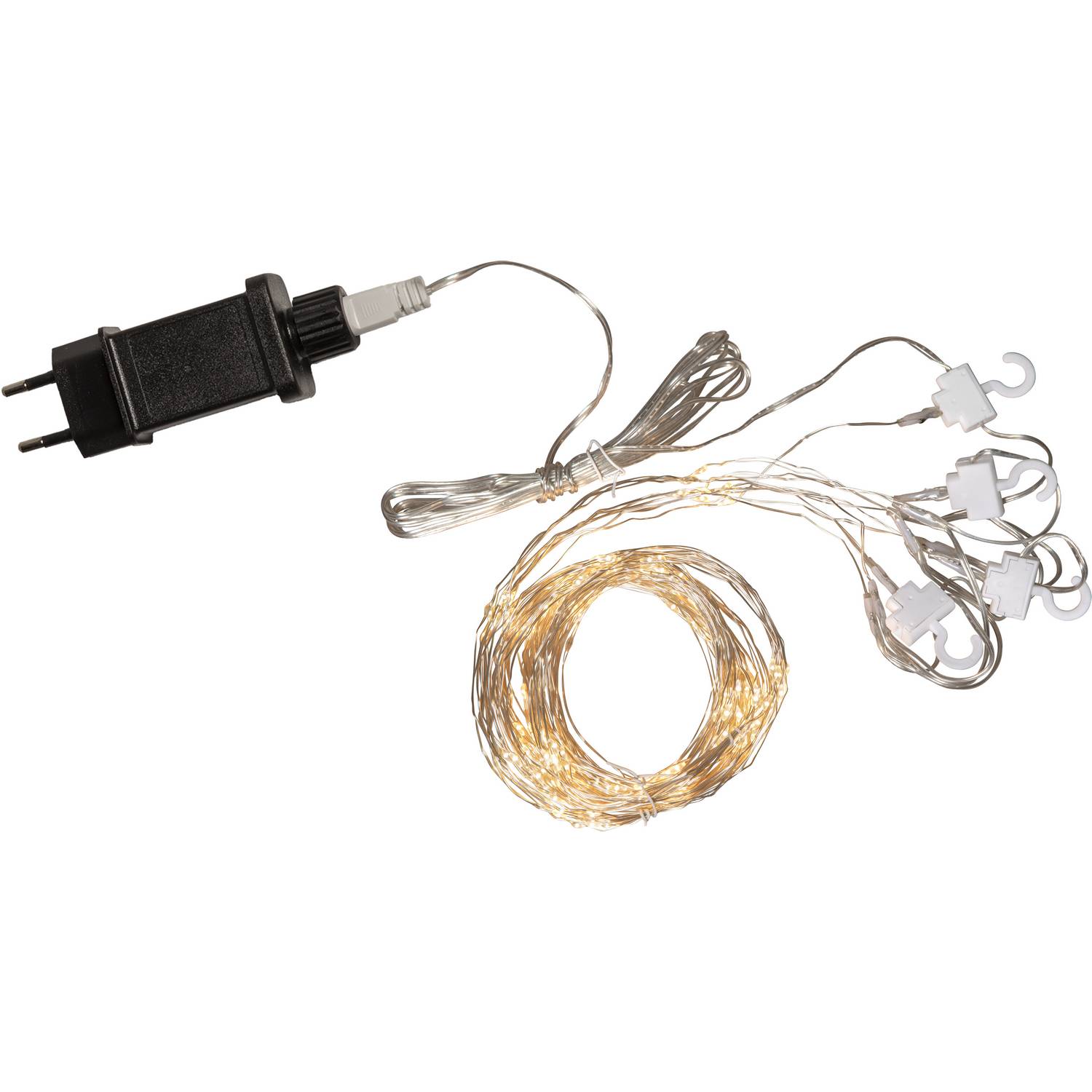 Ljusgardin Star Trading Dew Drop Hängande Gardinslinga LED