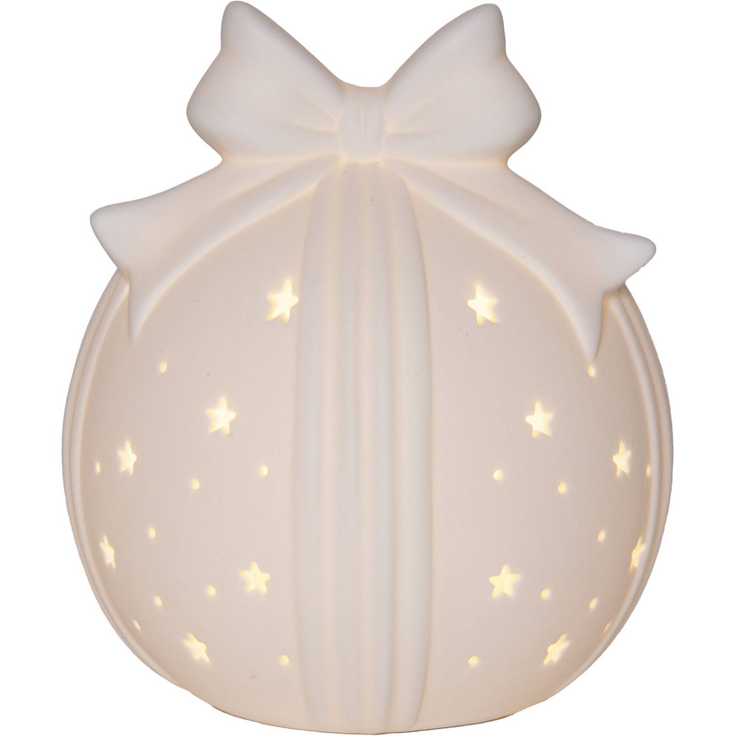 Bordsdekoration Star Trading Rozy Julpynt Porslinsdekor