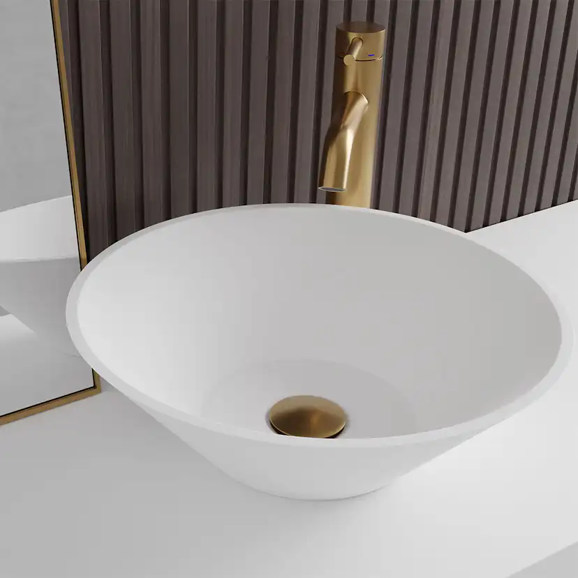 Tvättställsblandare Scandtap Steel Wave High