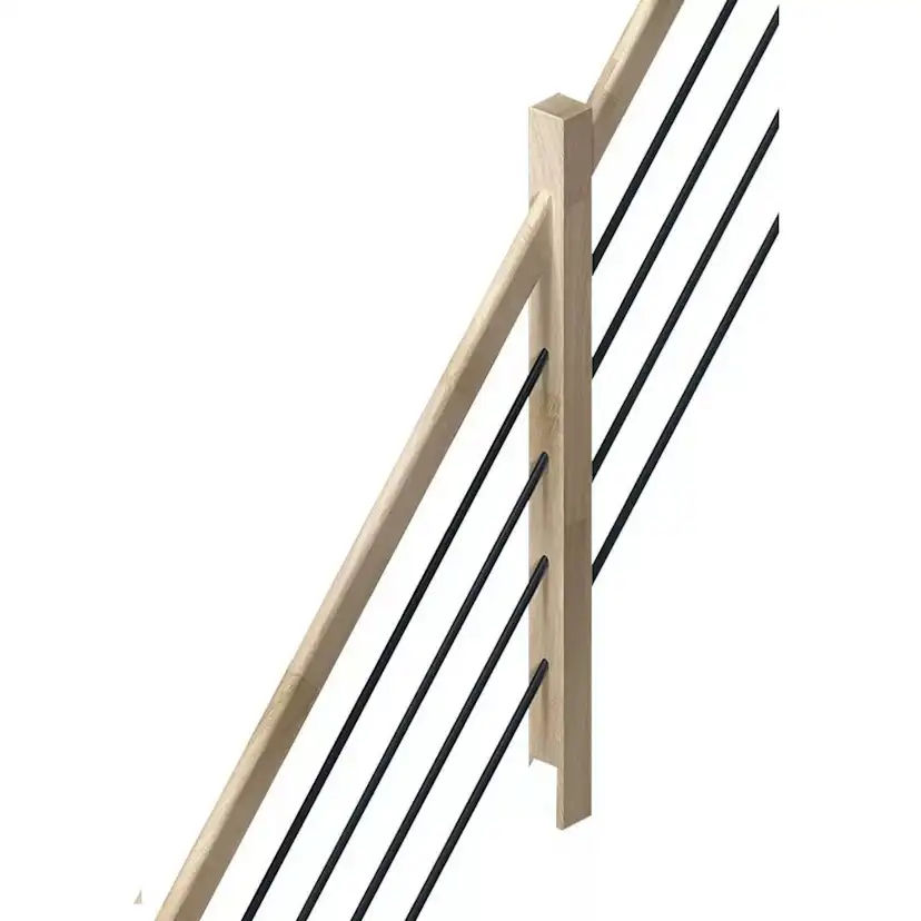 Räcke Dolle Helsinki Svart/Ek