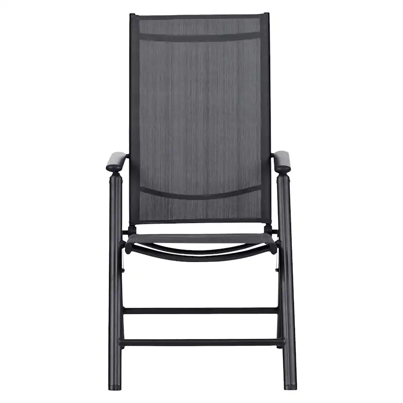 Positionsstol Outfit Hopfällbar & Ställbar Trädgårdsstol i Aluminium/Textil