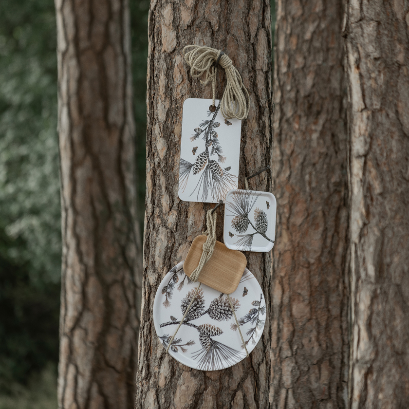 Bricka Åry Trays Pine Cone Rund