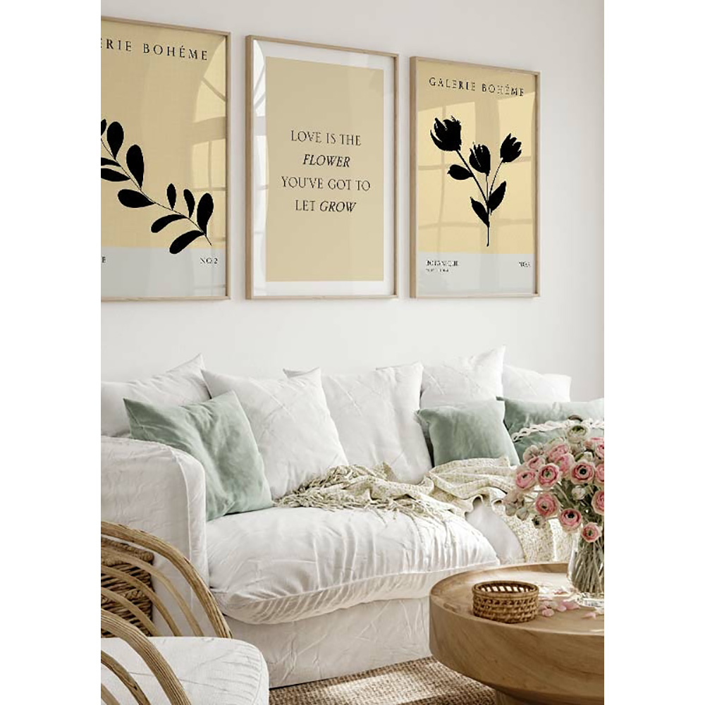 Poster Gallerix Love Is The Flower