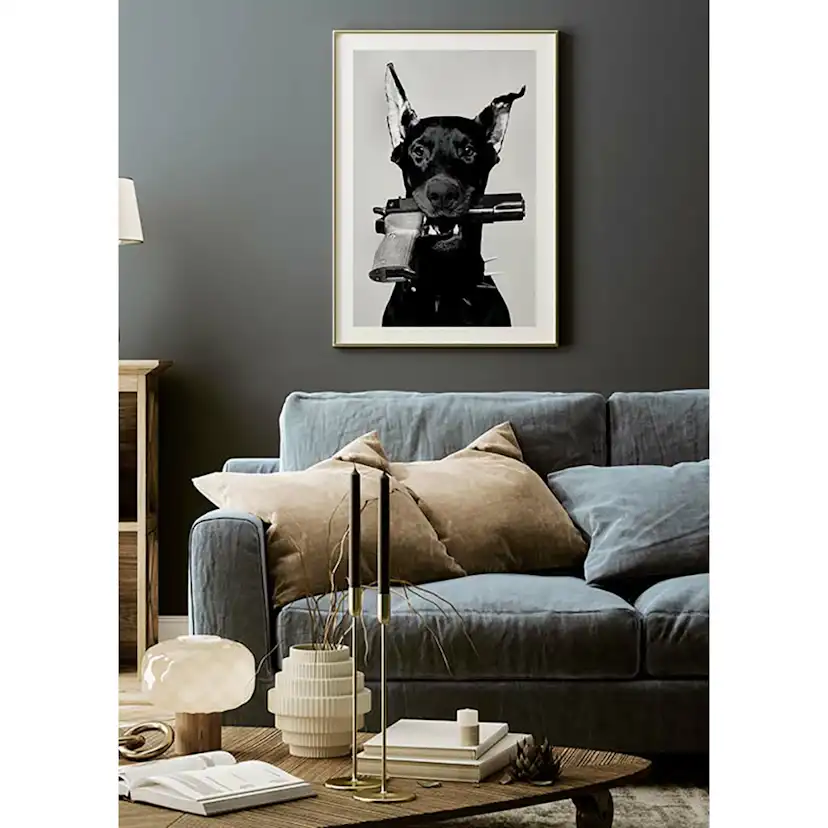 Poster Gallerix Loaded Dog