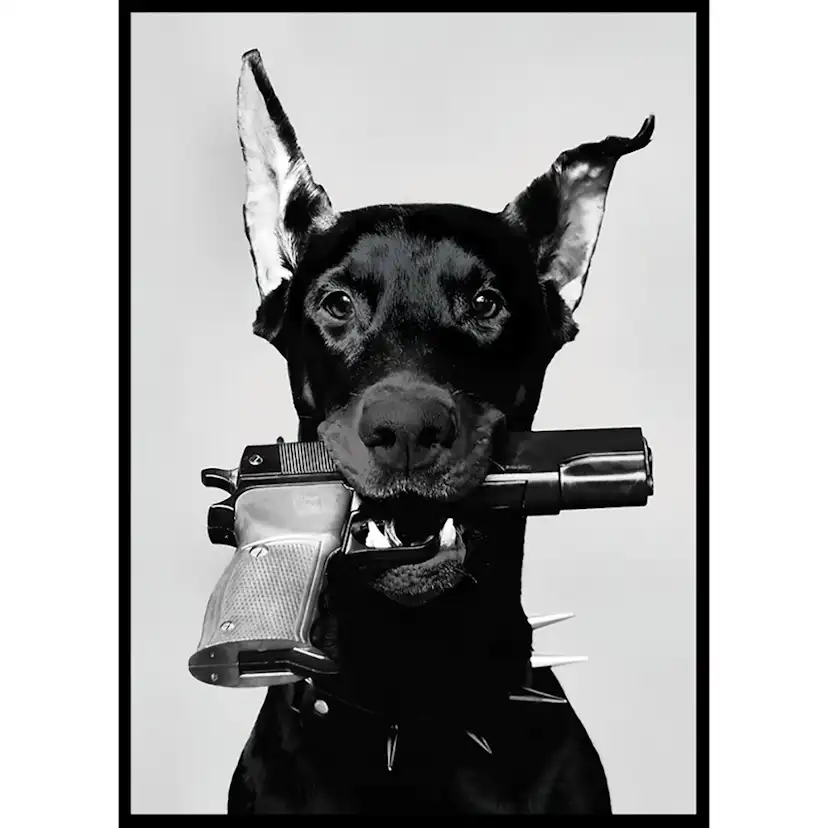 Poster Gallerix Loaded Dog