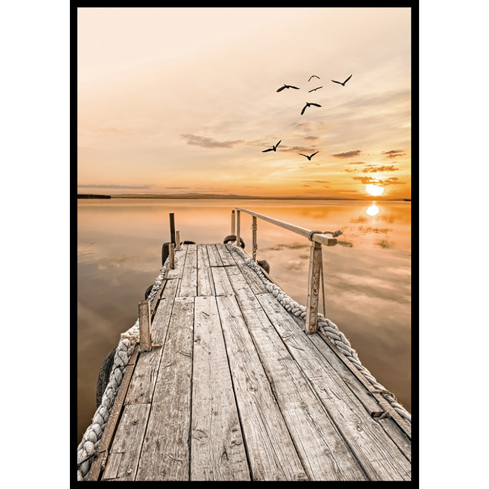 Poster Gallerix Relaxing Sunset